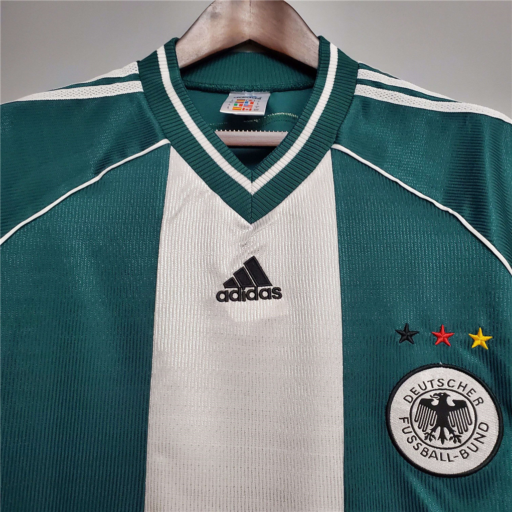 Retro Germany 1998 Away Stadium Jersey - SOCCERDEALSHOP
