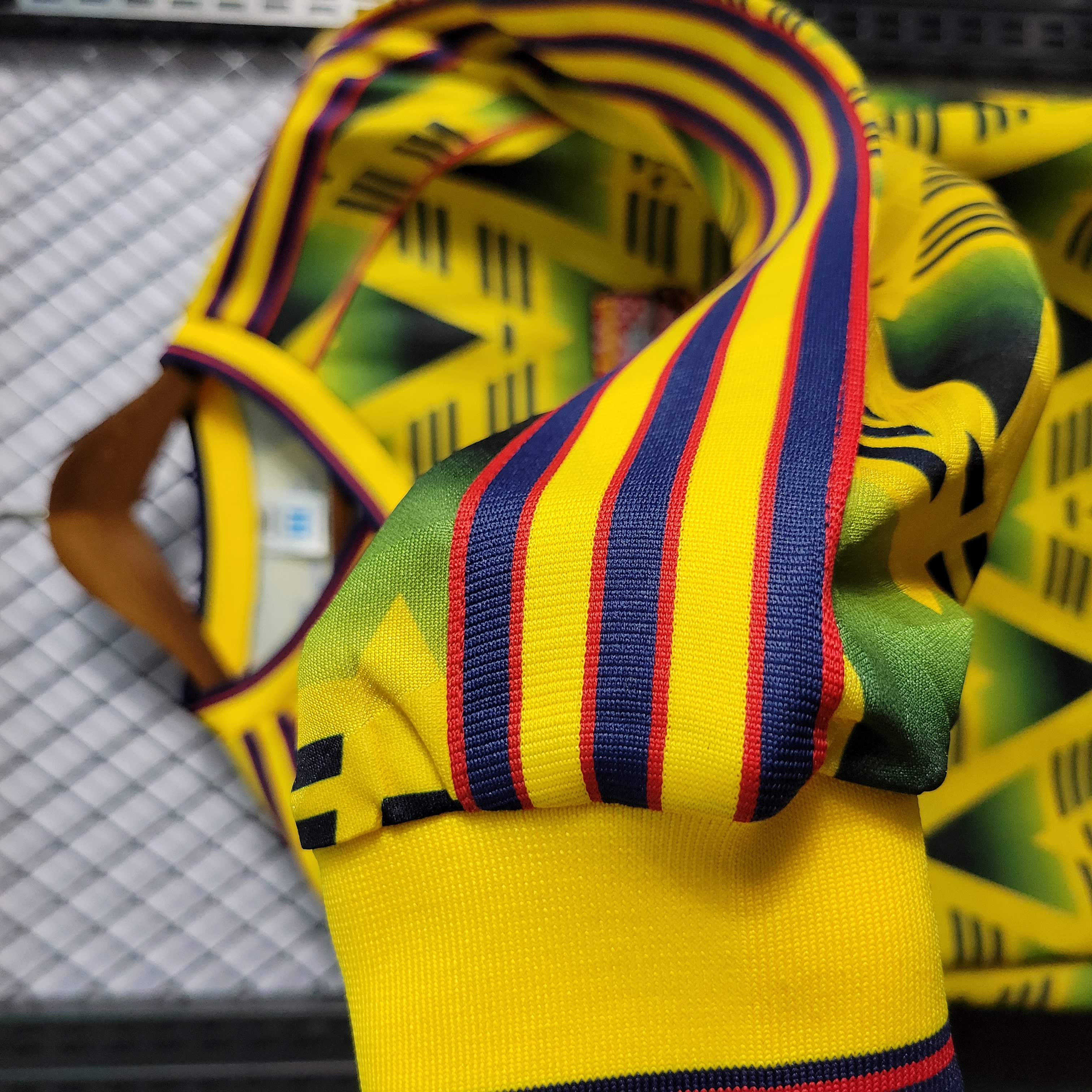 Arsenal Retro 91-93 Away Long Sleeve Jersey - SOCCERDEALSHOP