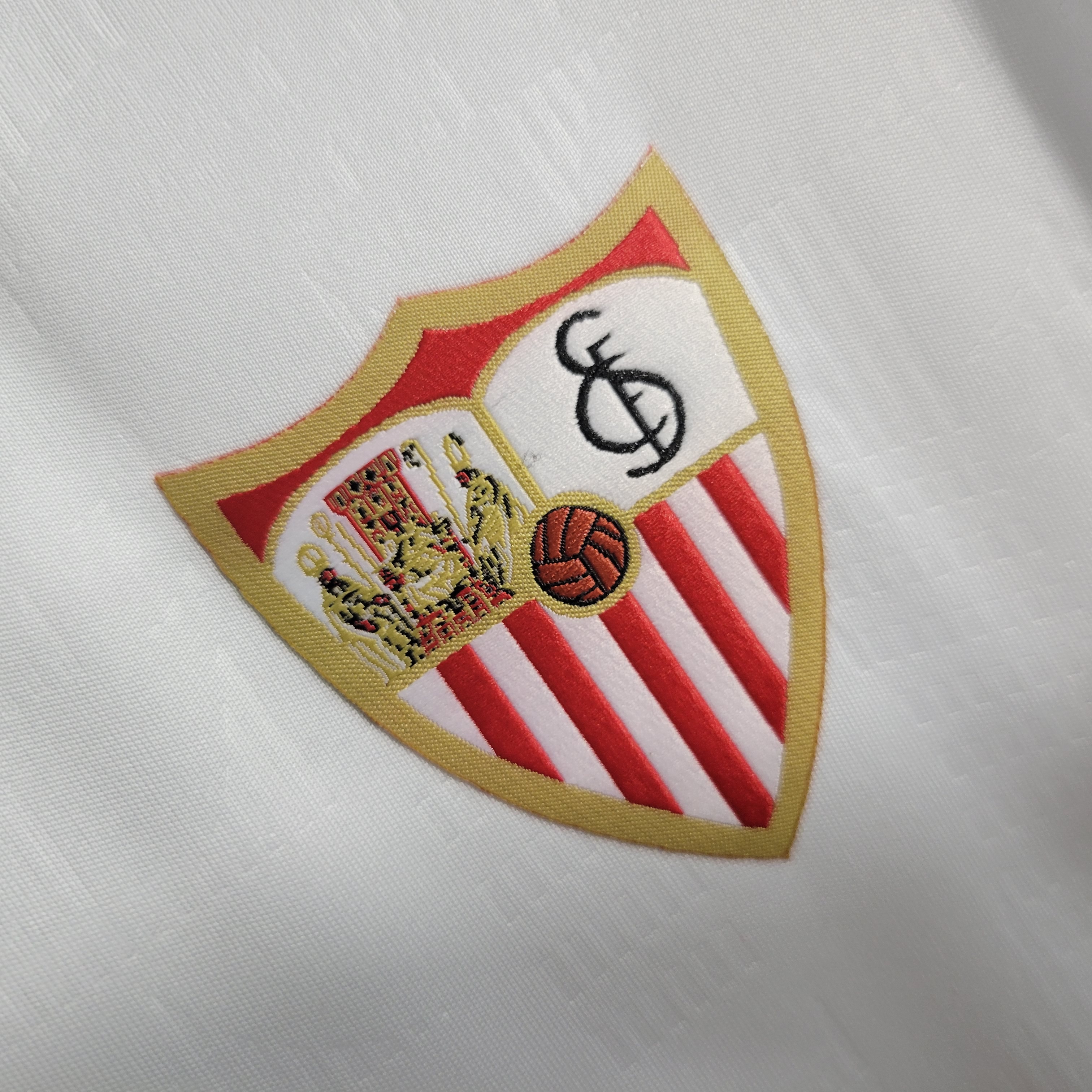 Sevilla 23-24 Home Stadium Jersey - Fans Version - SOCCERDEALSHOP