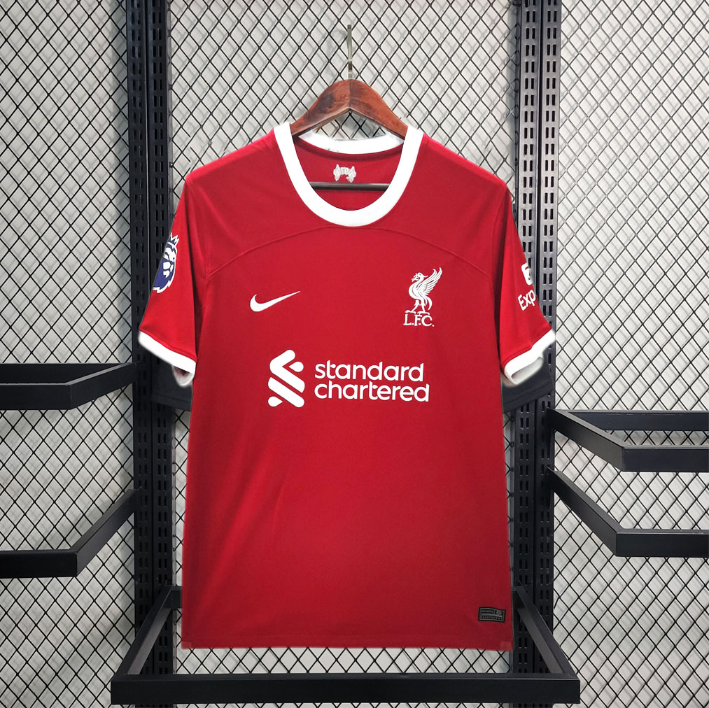 Liverpool 23-24 Home Stadium Jersey Shirt - Fans Version - SOCCERDEALSHOP
