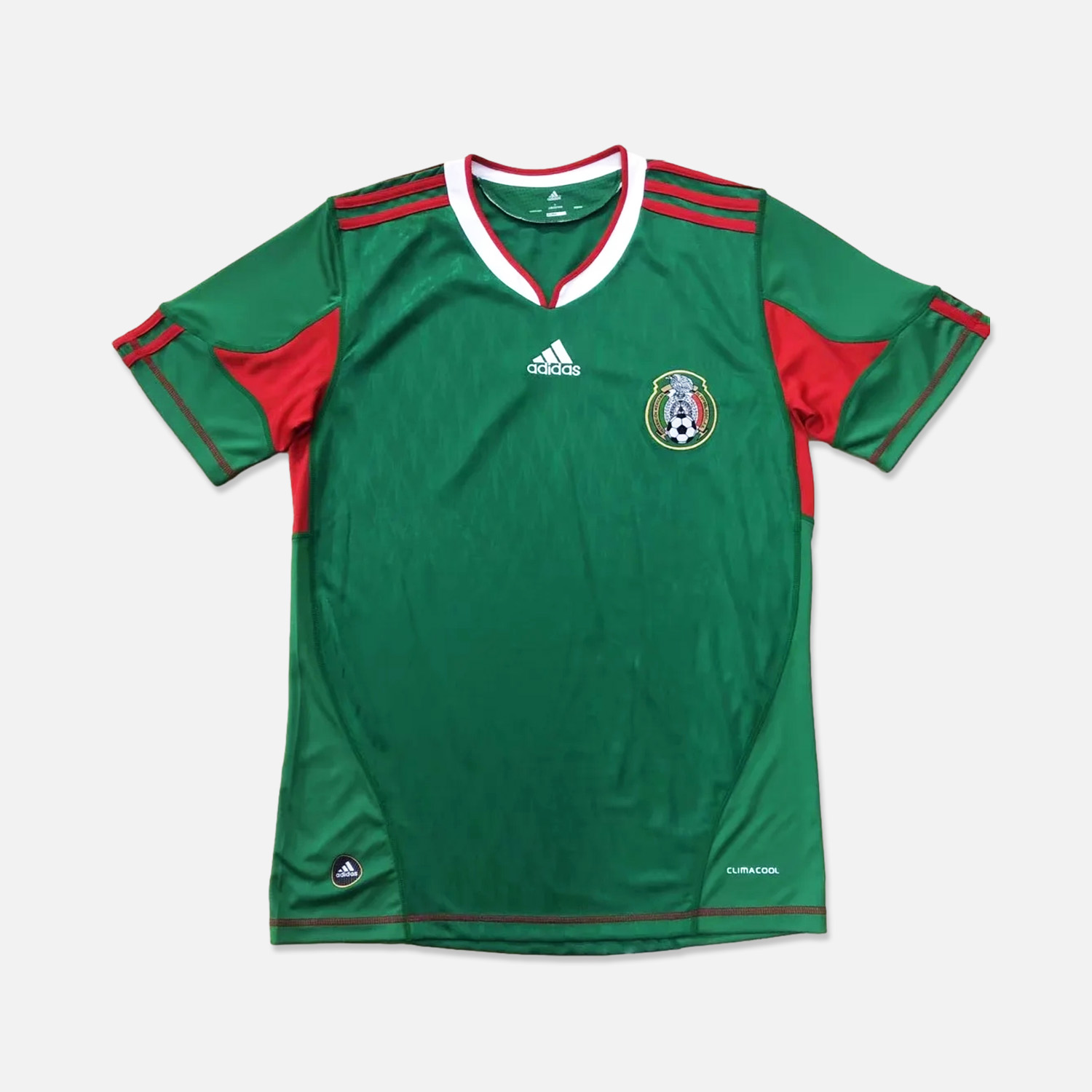 Retro Mexico 2010 Home Stadium Jersey - SOCCERDEALSHOP