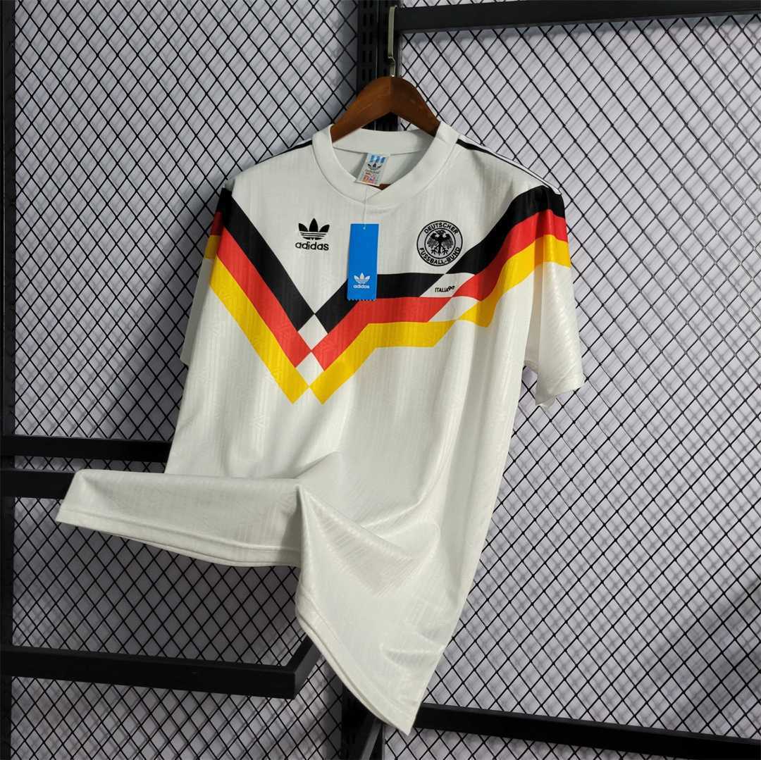 Retro Germany 1990 Home Stadium Jersey - SOCCERDEALSHOP