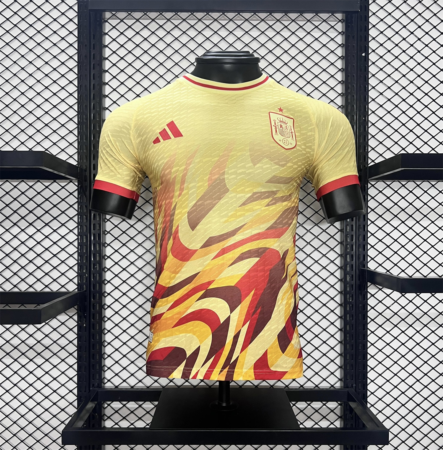 Spain 2024 Yellow Special Edition Jersey - Player Version - SOCCERDEALSHOP