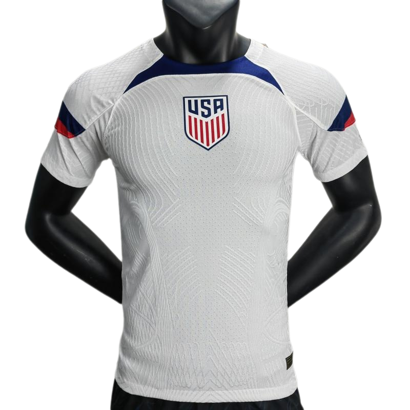 United States USA 2022 Home Stadium Jersey - Player Version - SOCCERDEALSHOP