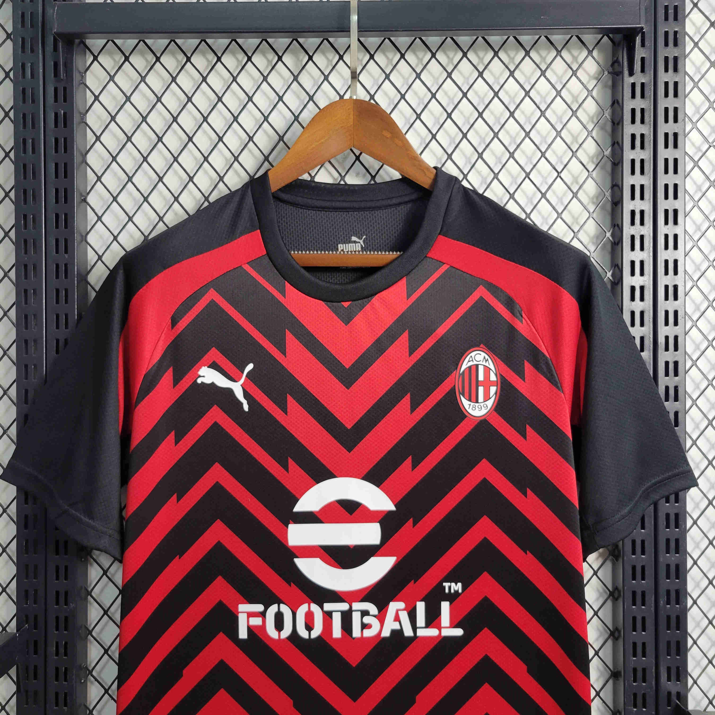 23/24 AC Milan Training Jersey - Fans Version - SOCCERDEALSHOP