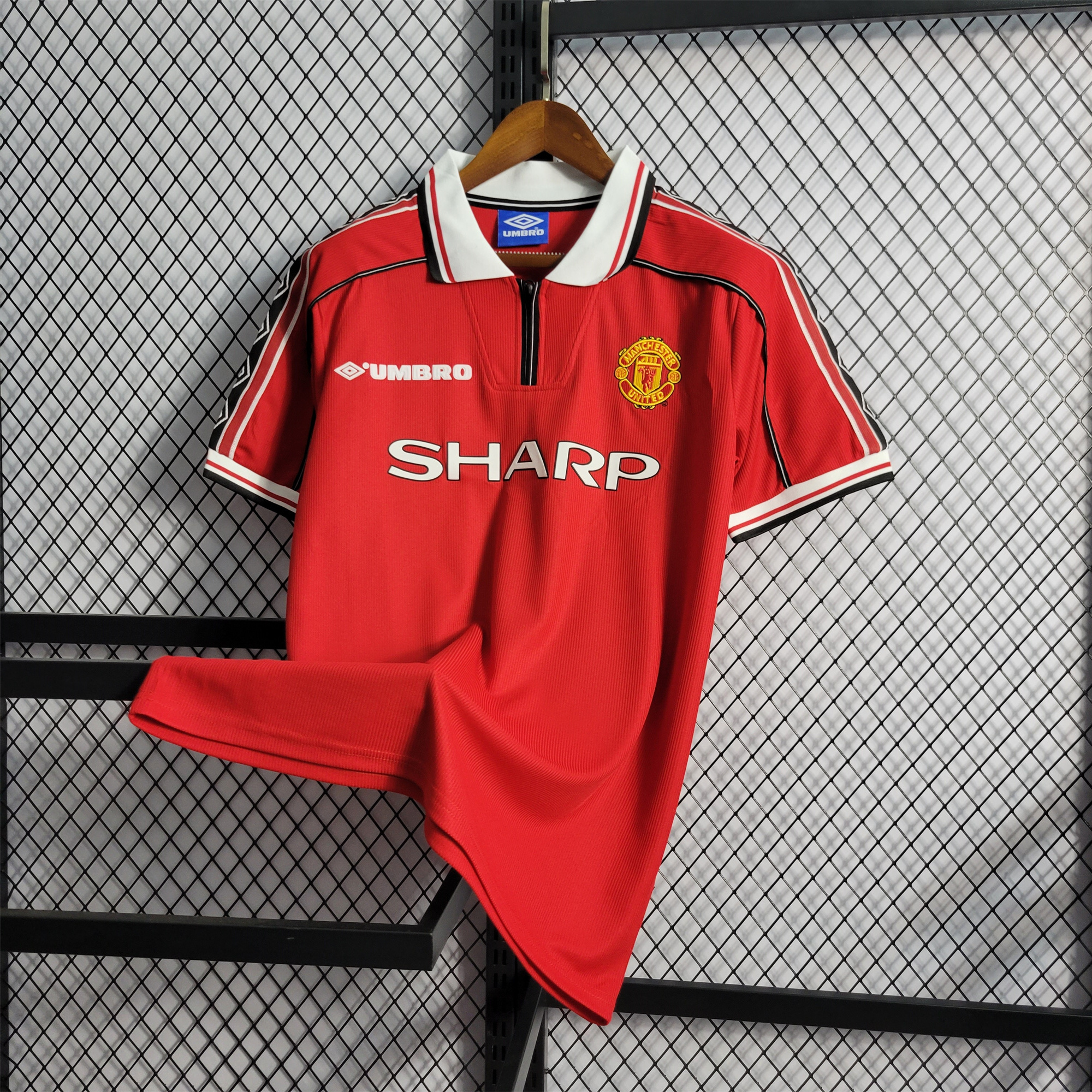 Manchester United Retro 98-99 Home Jersey - SOCCERDEALSHOP