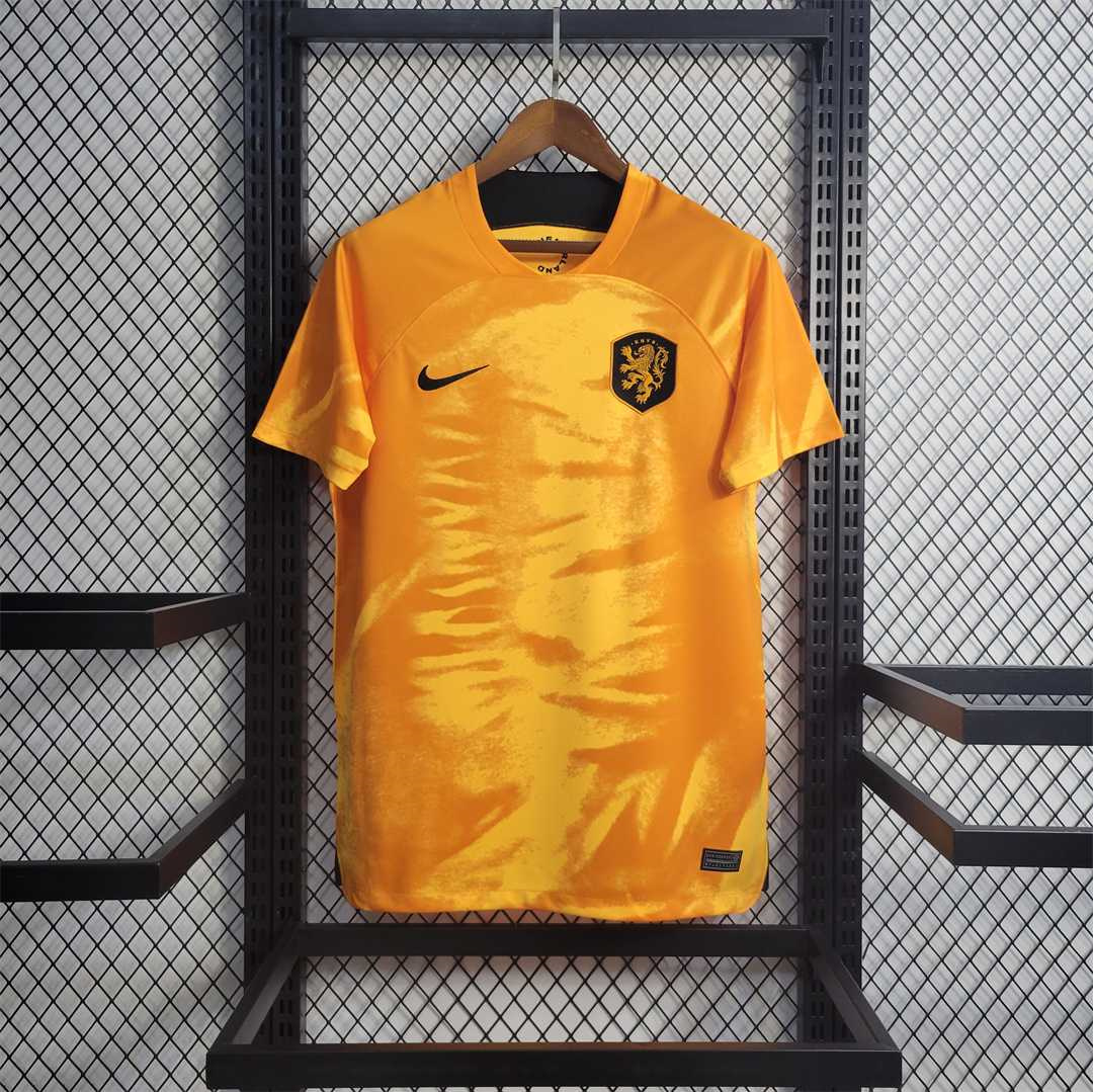 Netherlands 2022/23 Home Stadium Jersey - Fans Version - SOCCERDEALSHOP