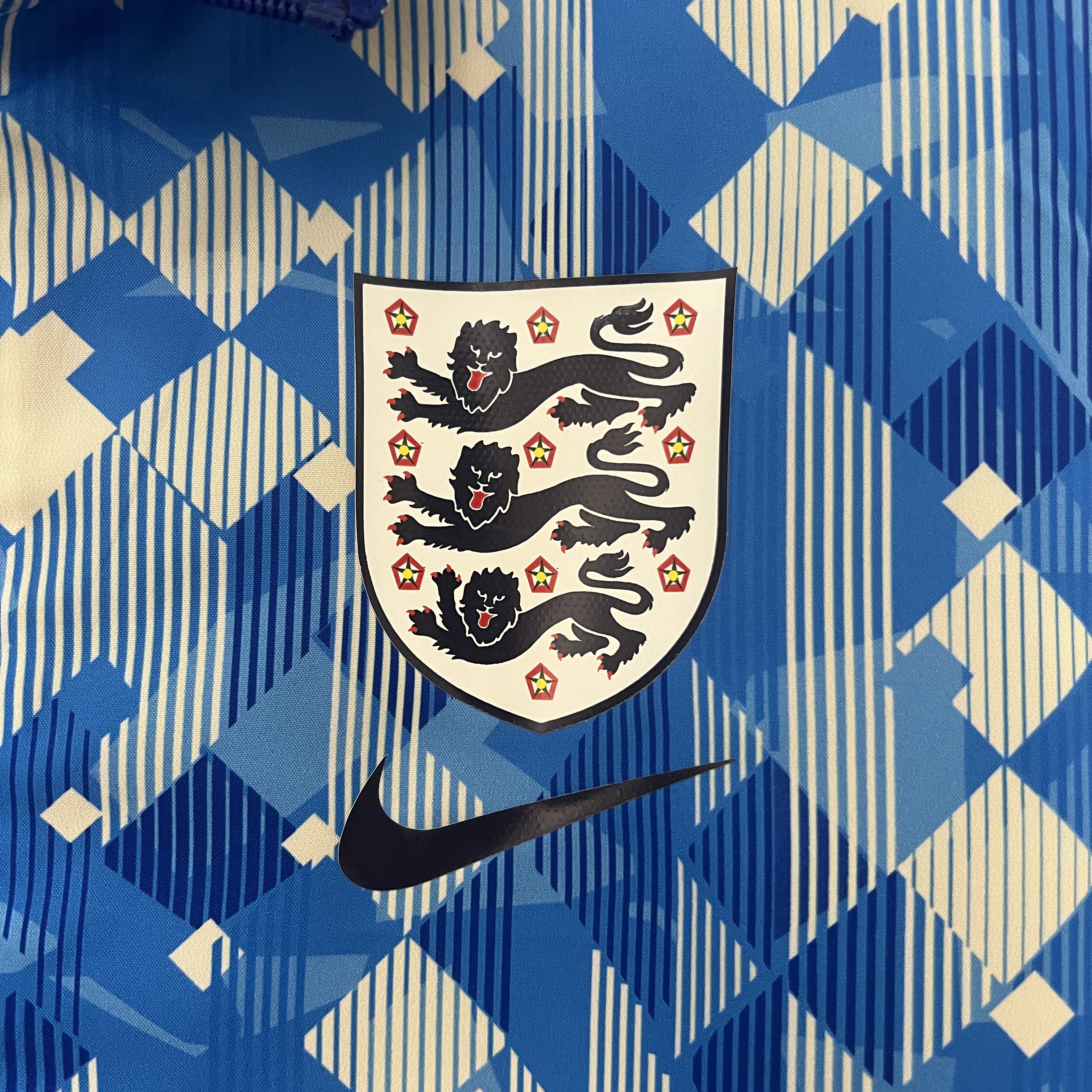 England 2024 Double Sided Reversible Windbreaker - Blue - SOCCERDEALSHOP