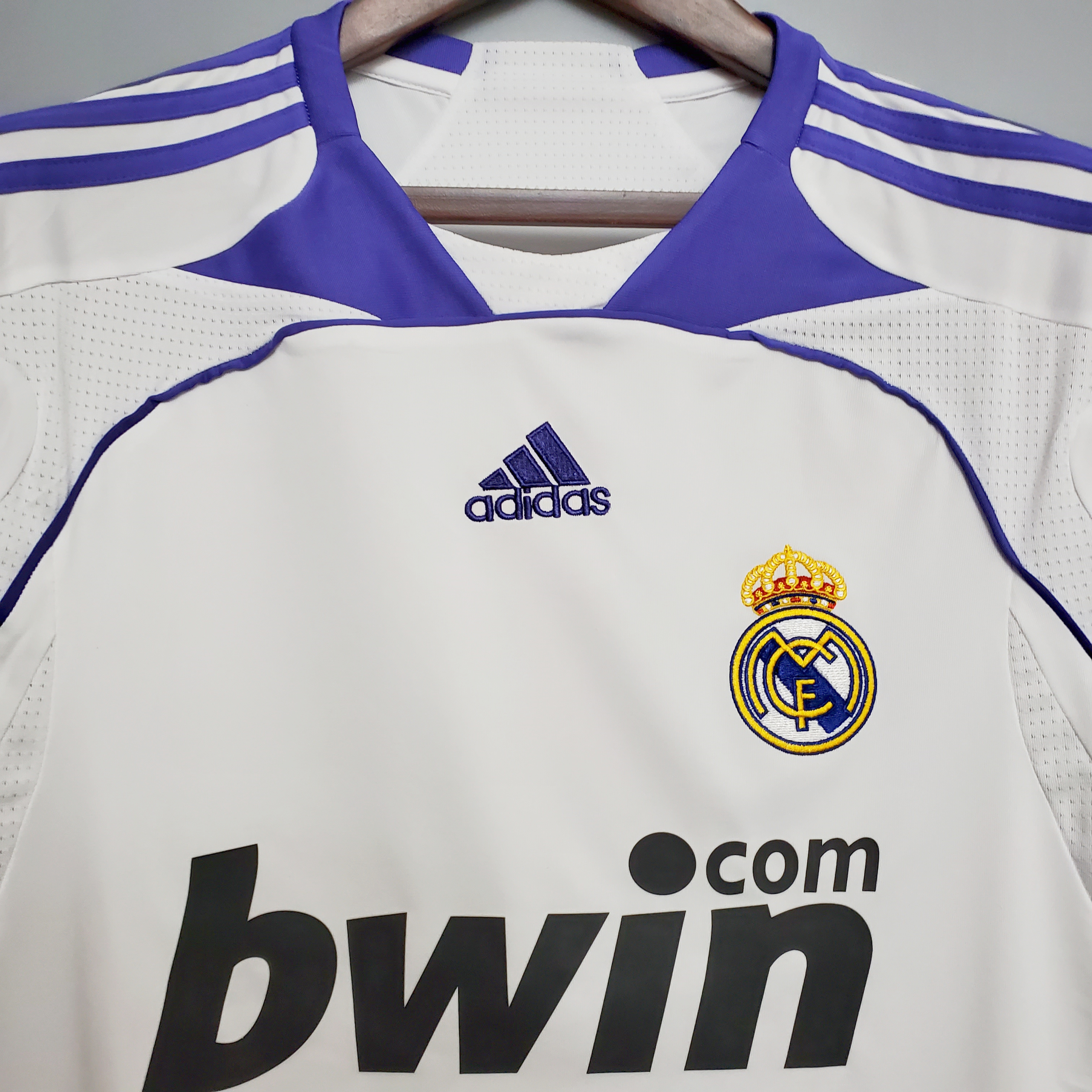 Retro Real Madrid 07-08 Home Stadium Jersey - SOCCERDEALSHOP