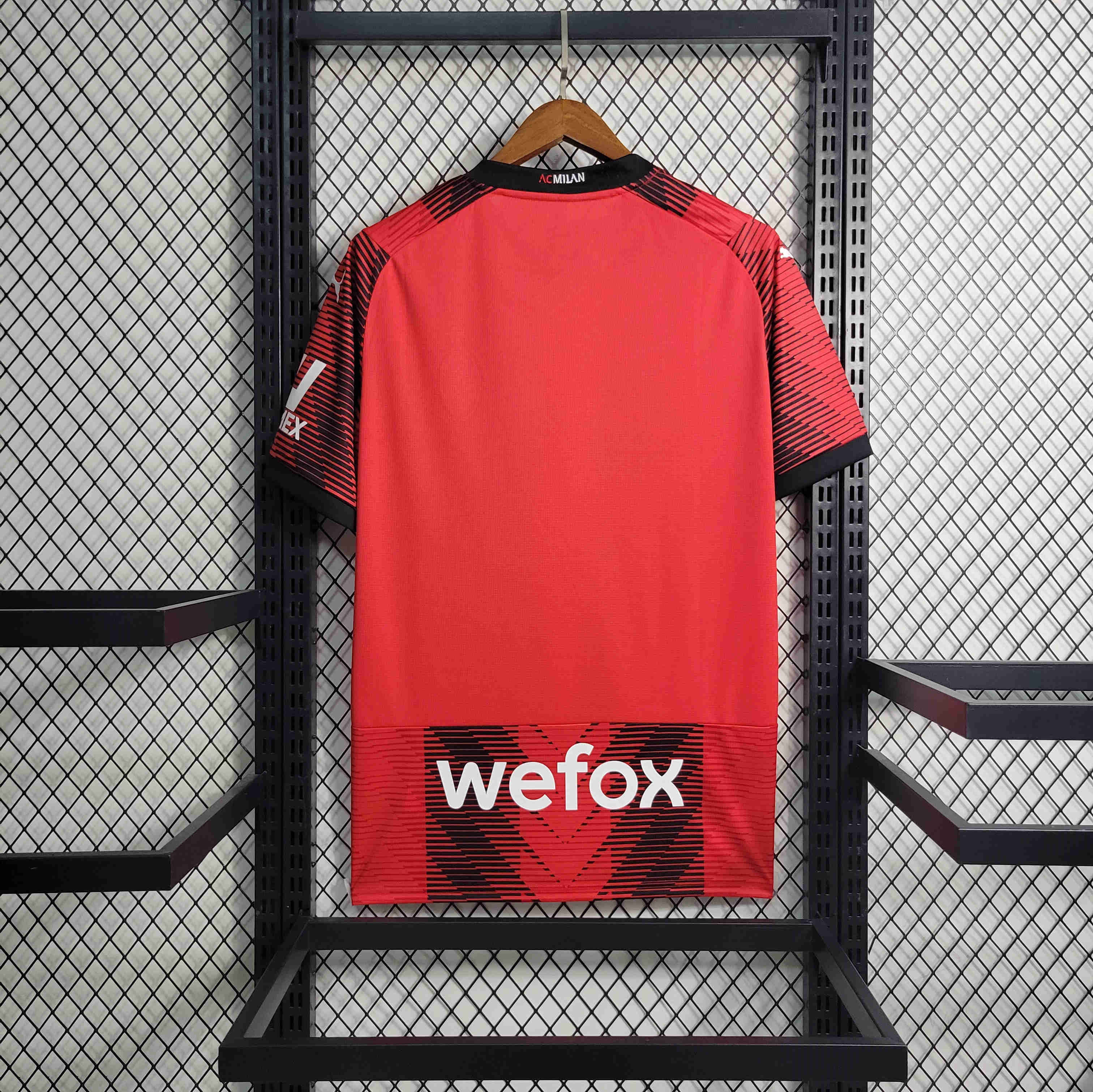 23/24 AC Milan Home Jersey - Fans Version - SOCCERDEALSHOP