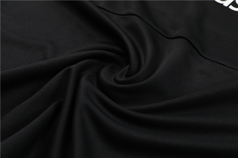 Marseille 23-24 Long Sleeve Training Set -Black and White - SOCCERDEALSHOP