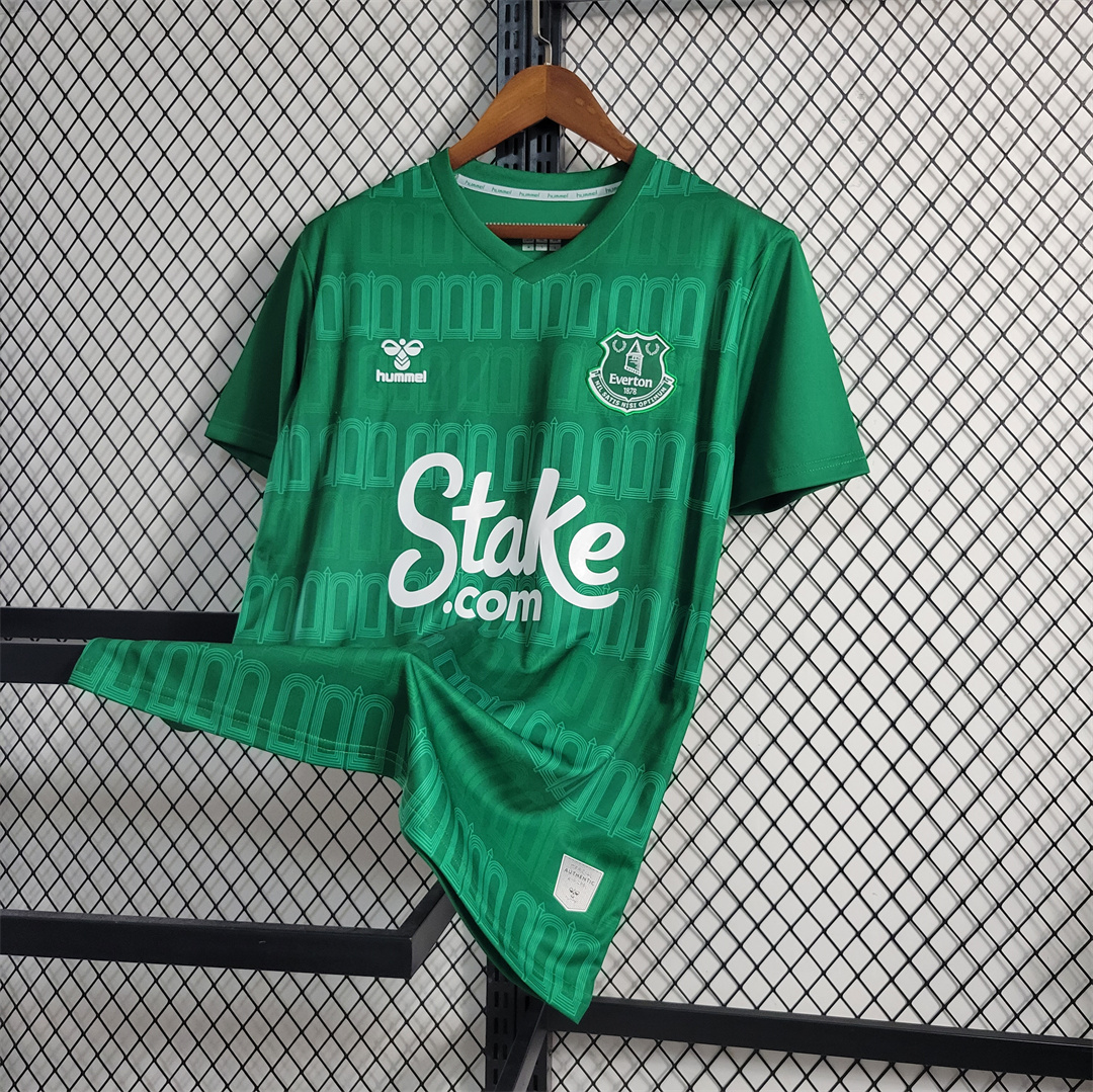 Everton 23-24 Home Goalkeeper Jersey - Fans Version - SOCCERDEALSHOP