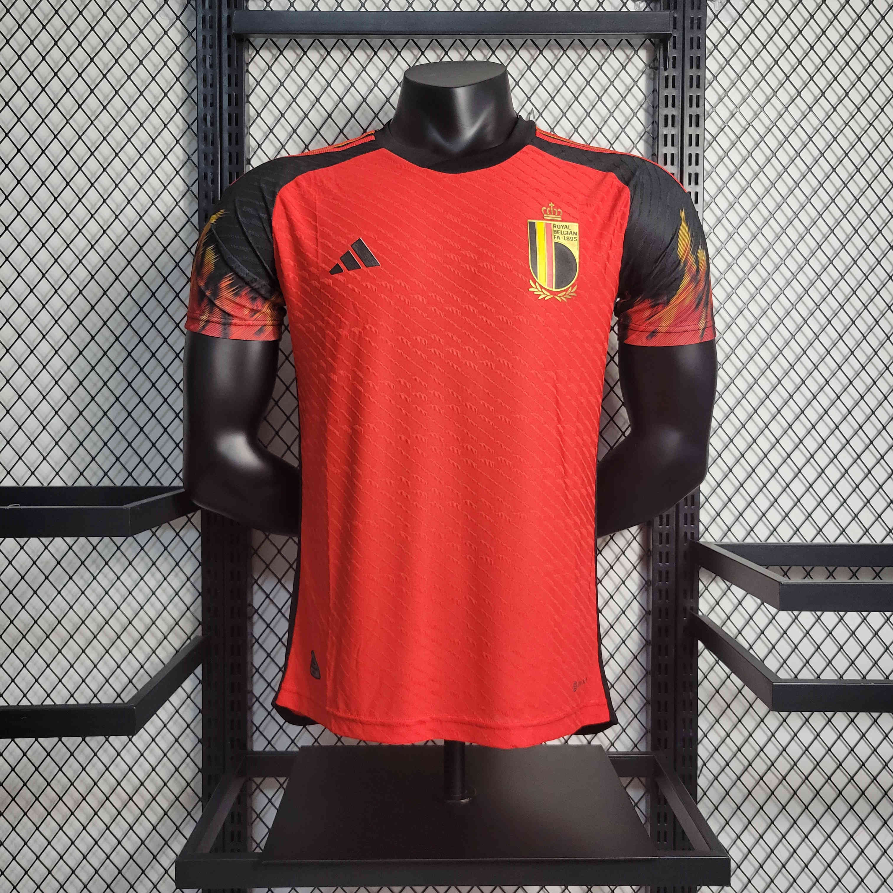 Belgium 2022 Home Stadium Jersey - Player Version - SOCCERDEALSHOP