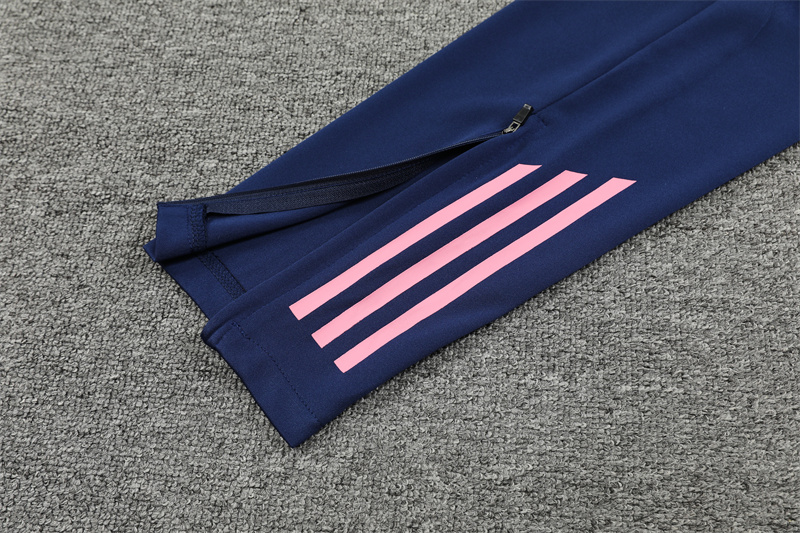 Real Madrid 24-25 Long Sleeve Training Set - Blue Dragon - SOCCERDEALSHOP