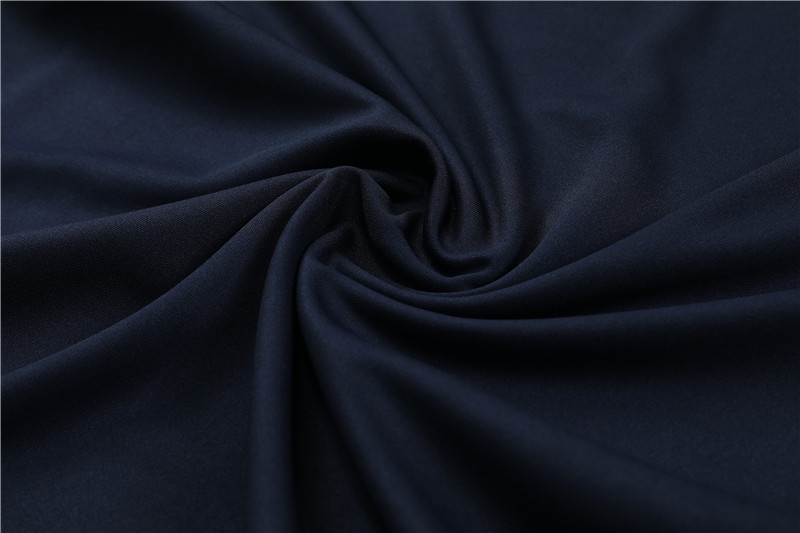 Algeria 23-24 Kids Long Sleeve Training Set Black and Blue - SOCCERDEALSHOP