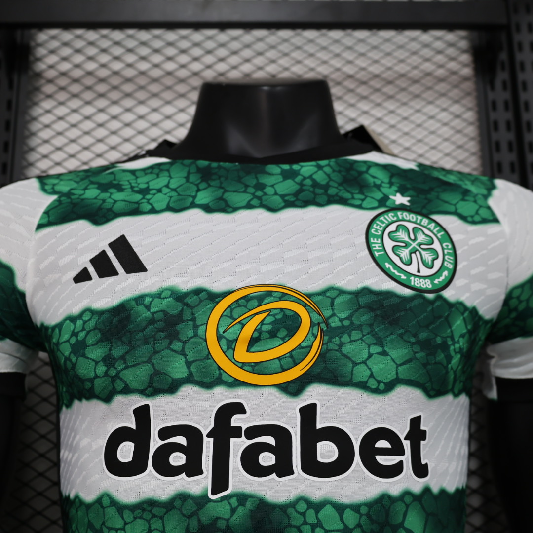 Celtic 23-24 Home Stadium Jersey - Player Version - SOCCERDEALSHOP