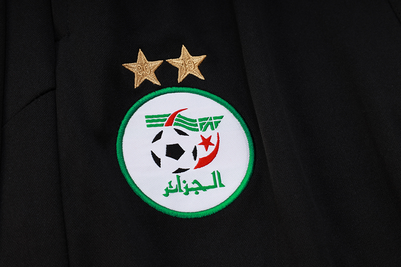Algeria Olympic TEAM 23-24 Long Sleeve Training Set -Black - SOCCERDEALSHOP