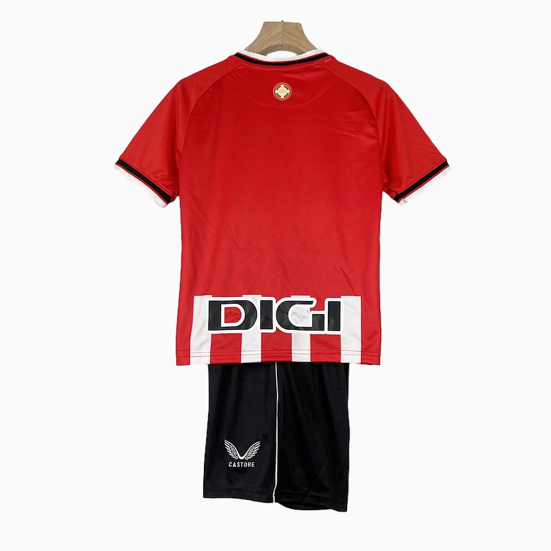 Athletic Bilbao 23-24 Home Stadium Kids Kit - SOCCERDEALSHOP