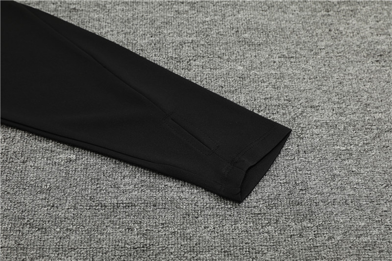 Germany 2024 Long Sleeve Training Set - Black - SOCCERDEALSHOP