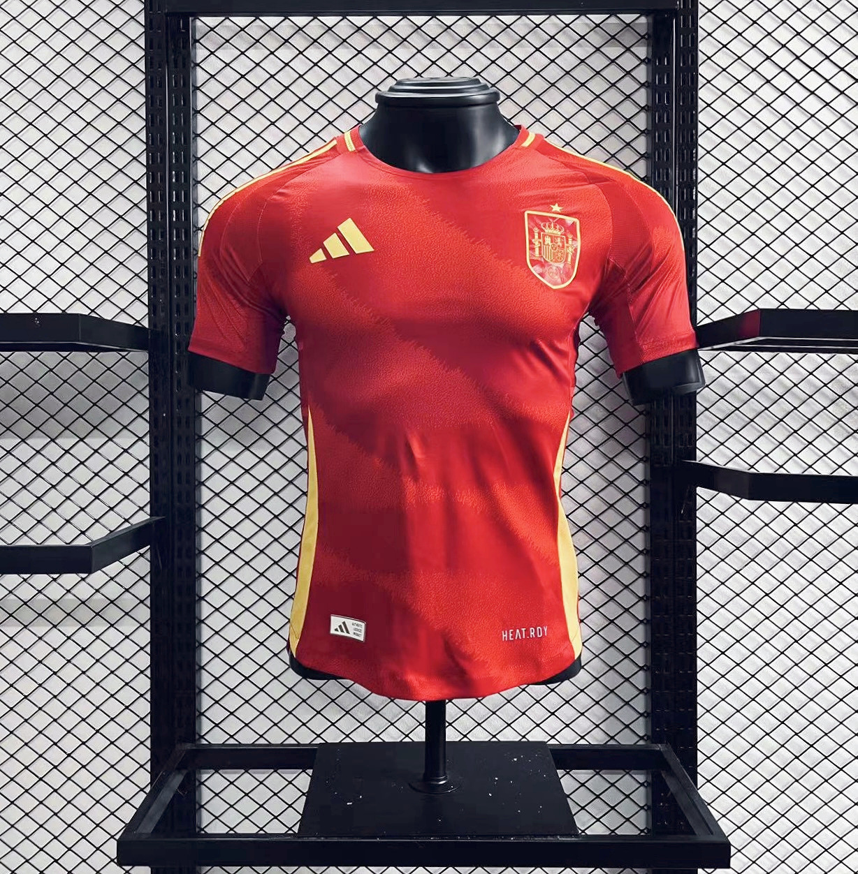 Spain 2024 Home Stadium Jersey - Player Version - SOCCERDEALSHOP