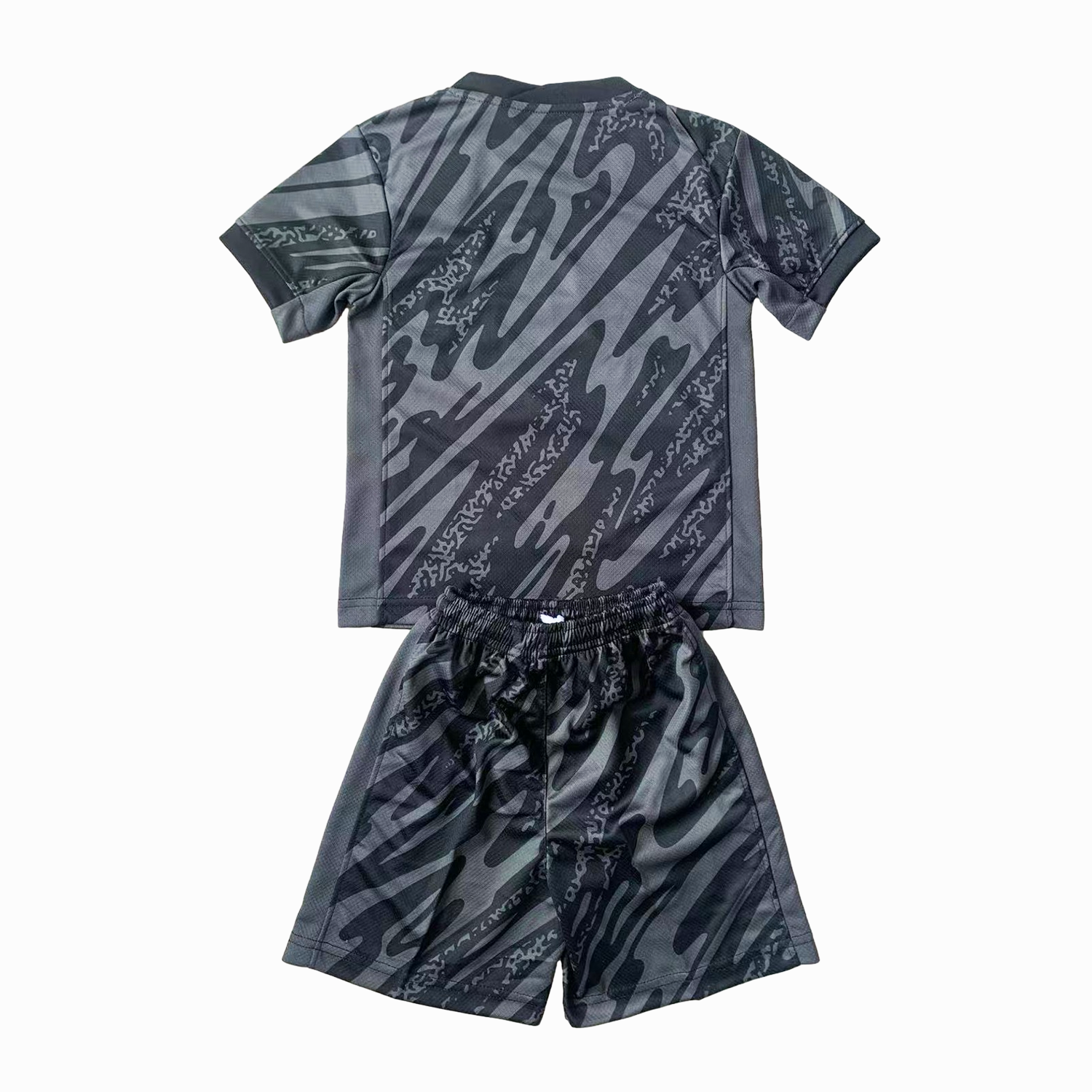 Portugal 2024 Goalkeeper Kids Kit - Black - SOCCERDEALSHOP