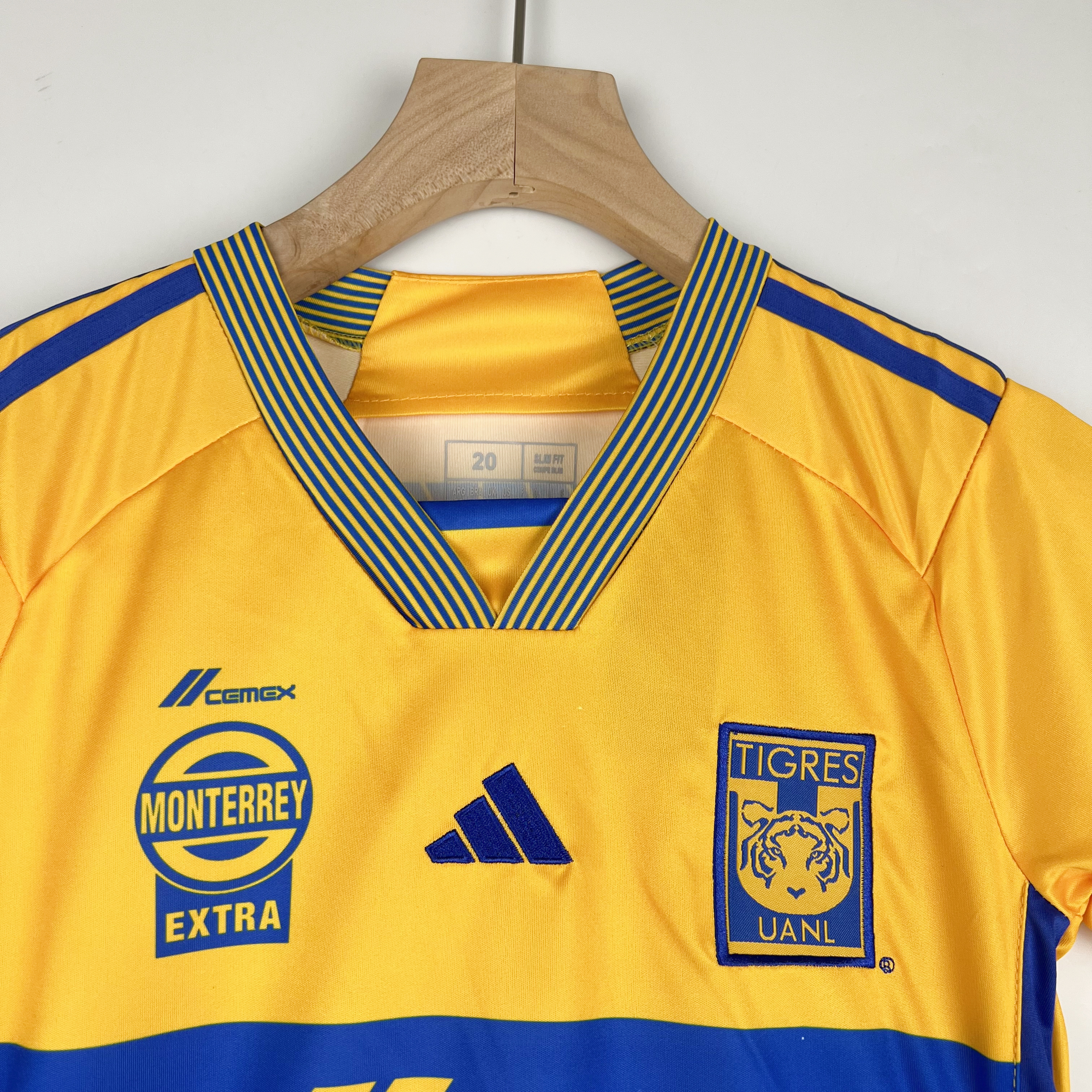 Tigres UANL 23-24 Home Stadium Kids Kit - SOCCERDEALSHOP