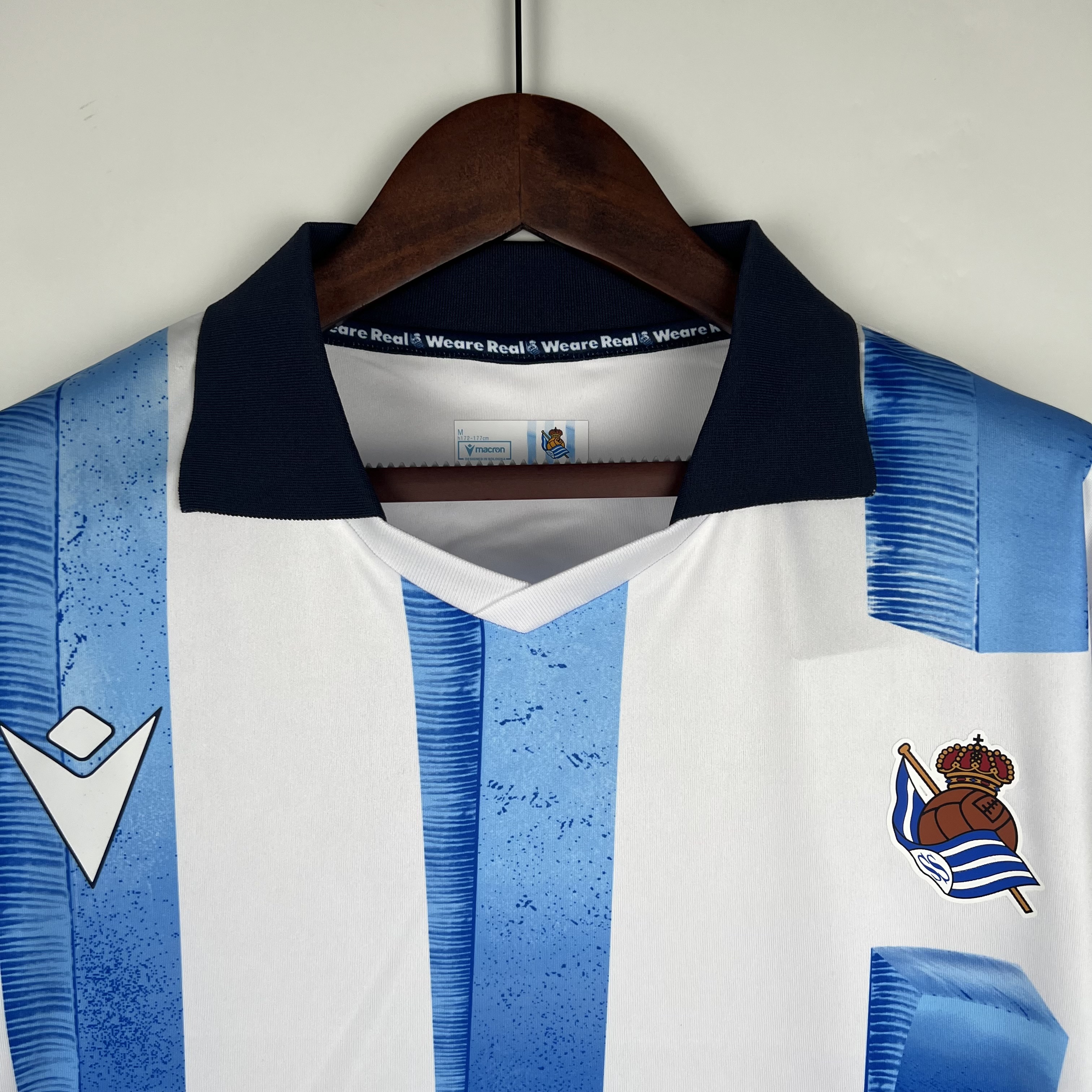 Real Sociedad 23-24 Home Stadium Jersey - Fans Version - SOCCERDEALSHOP