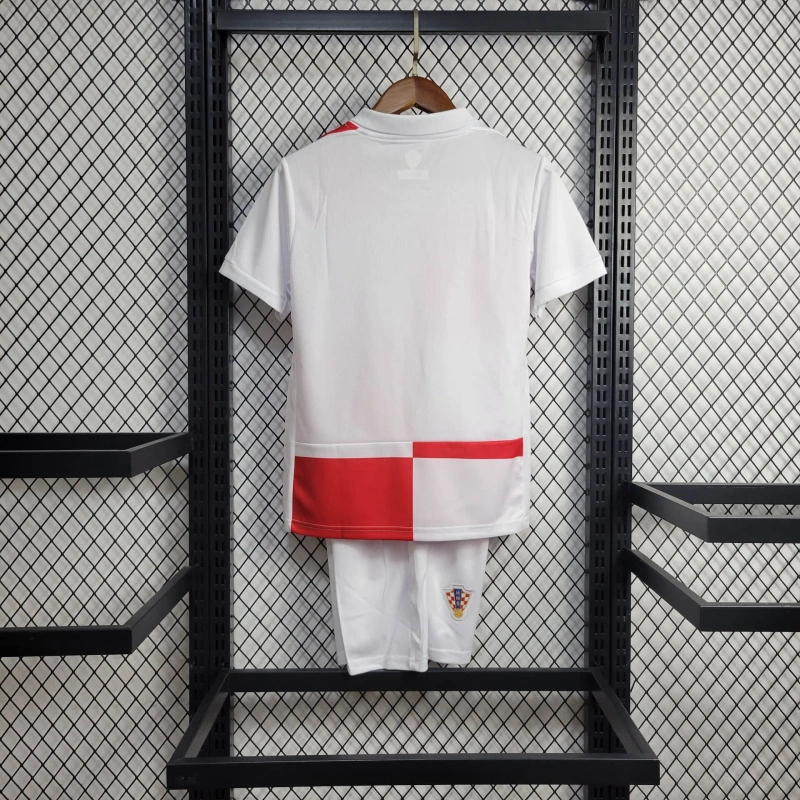 Croatia 2024 Home Stadium Kids Kit - SOCCERDEALSHOP