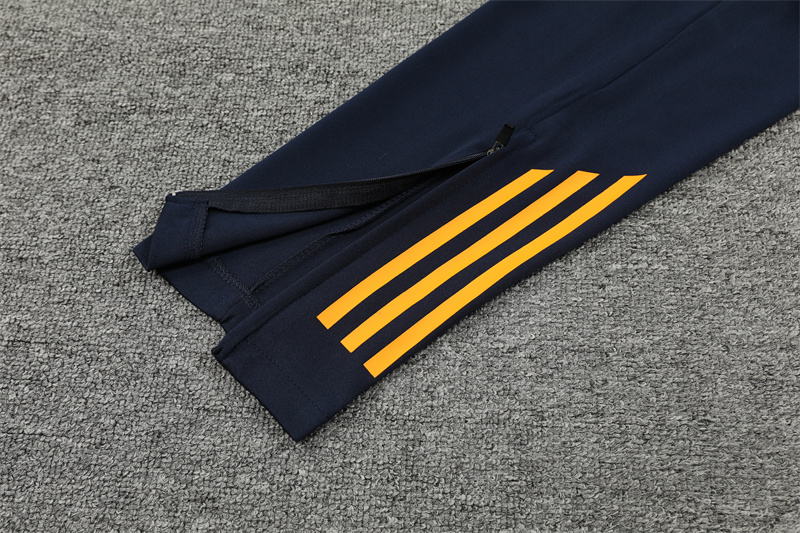 Real Madrid 24-25 Long Sleeve Training Set - White - SOCCERDEALSHOP