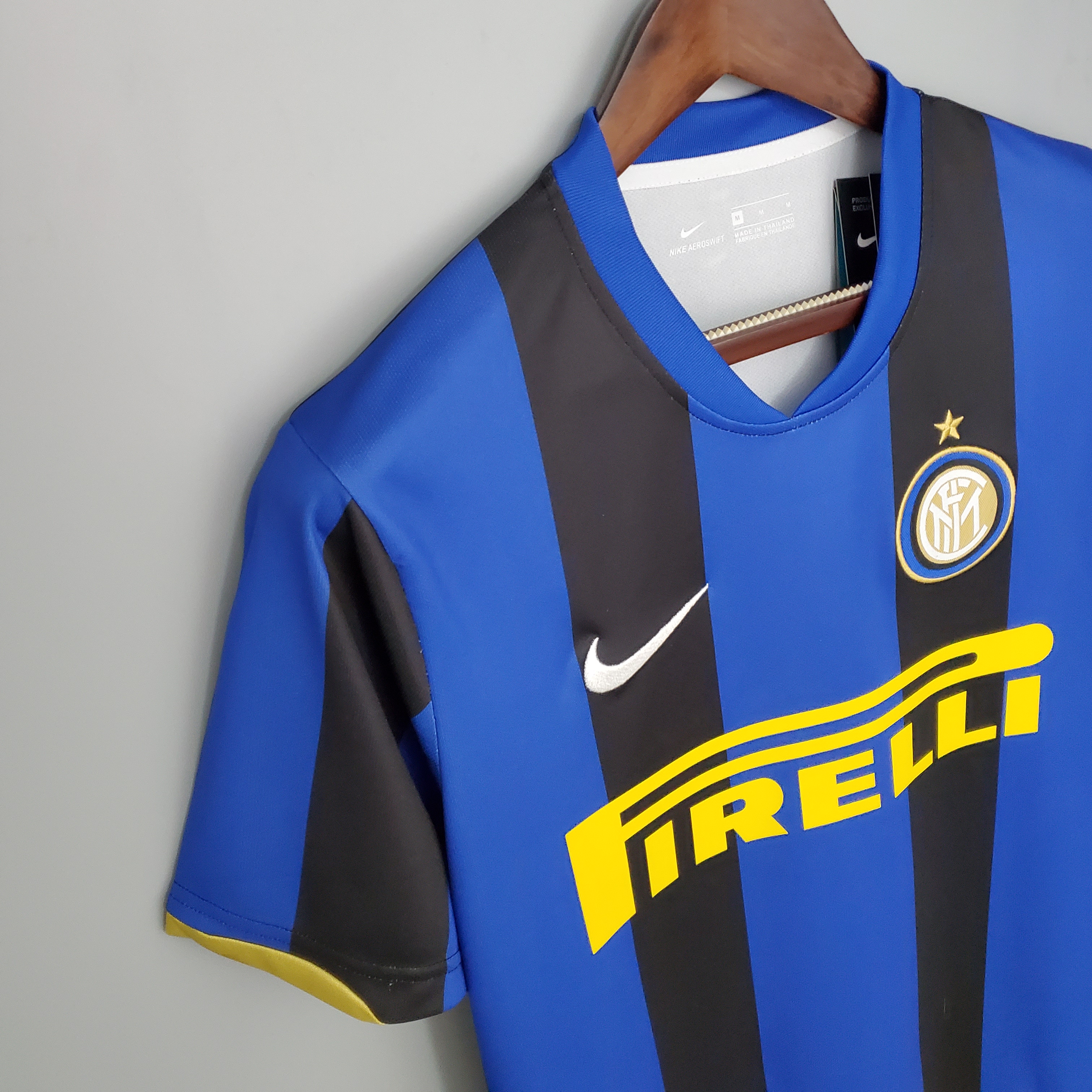 Retro Inter Milan 08-09 Home Stadium Jersey - SOCCERDEALSHOP
