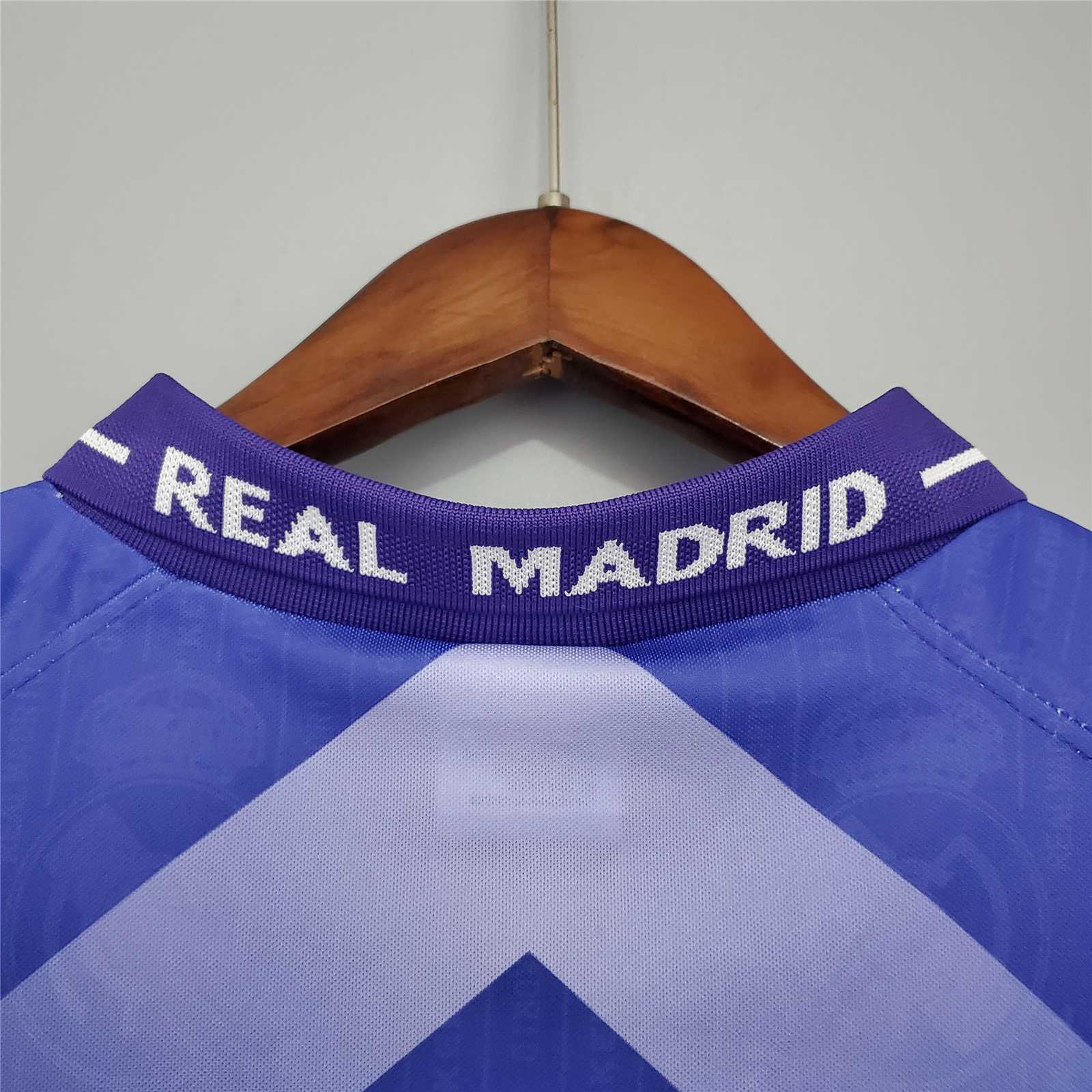 Real Madrid Retro 96-97 Away Jersey - SOCCERDEALSHOP