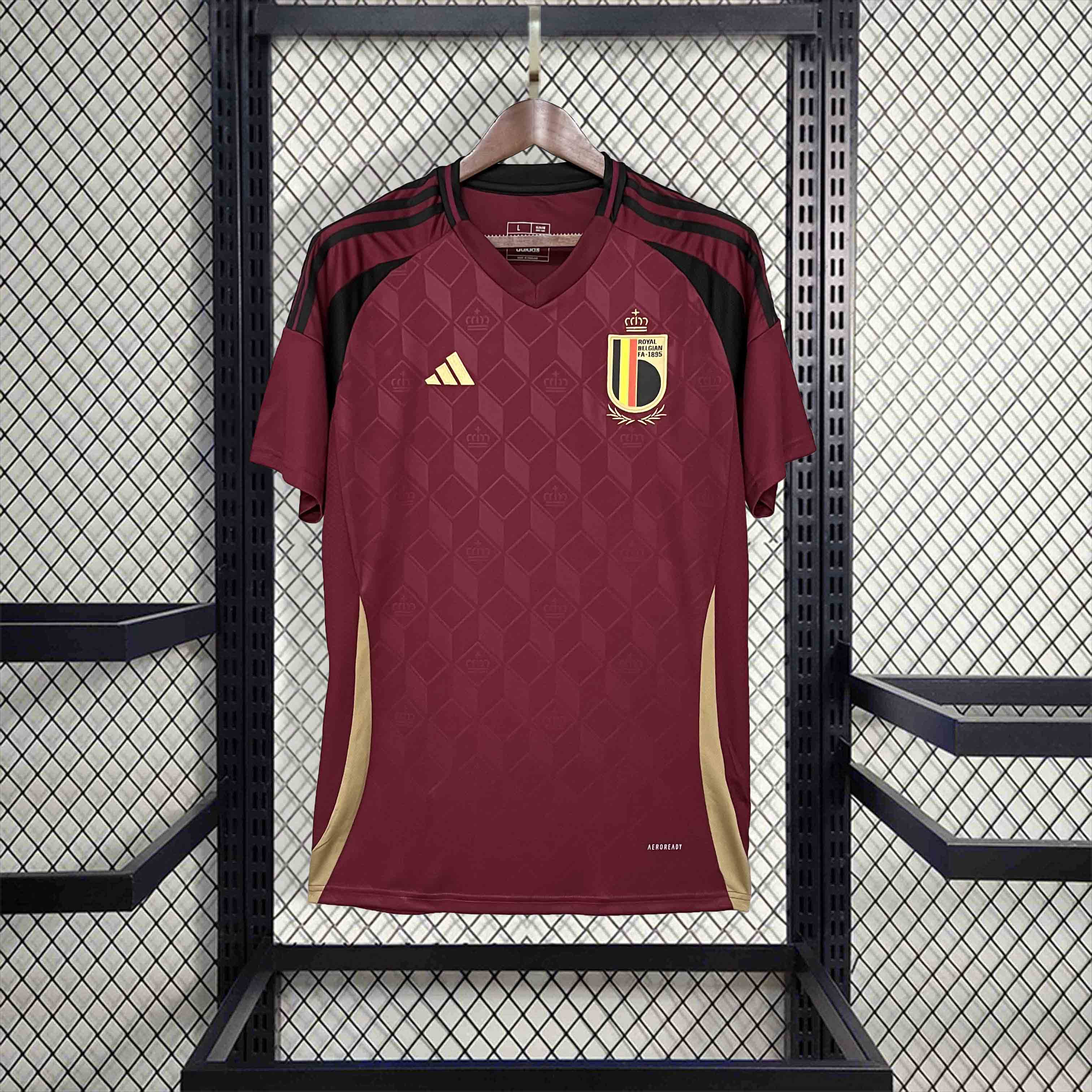 Belgium 2024 Home Stadium Jersey - Fans Version - SOCCERDEALSHOP