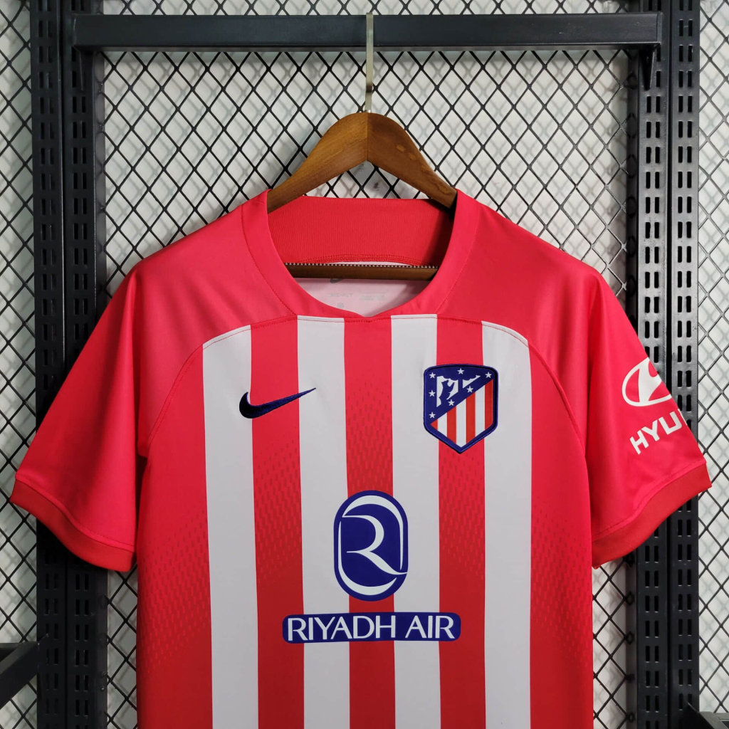 Atletico Madrid 23-24 Home Stadium Jersey - Fans Version - SOCCERDEALSHOP