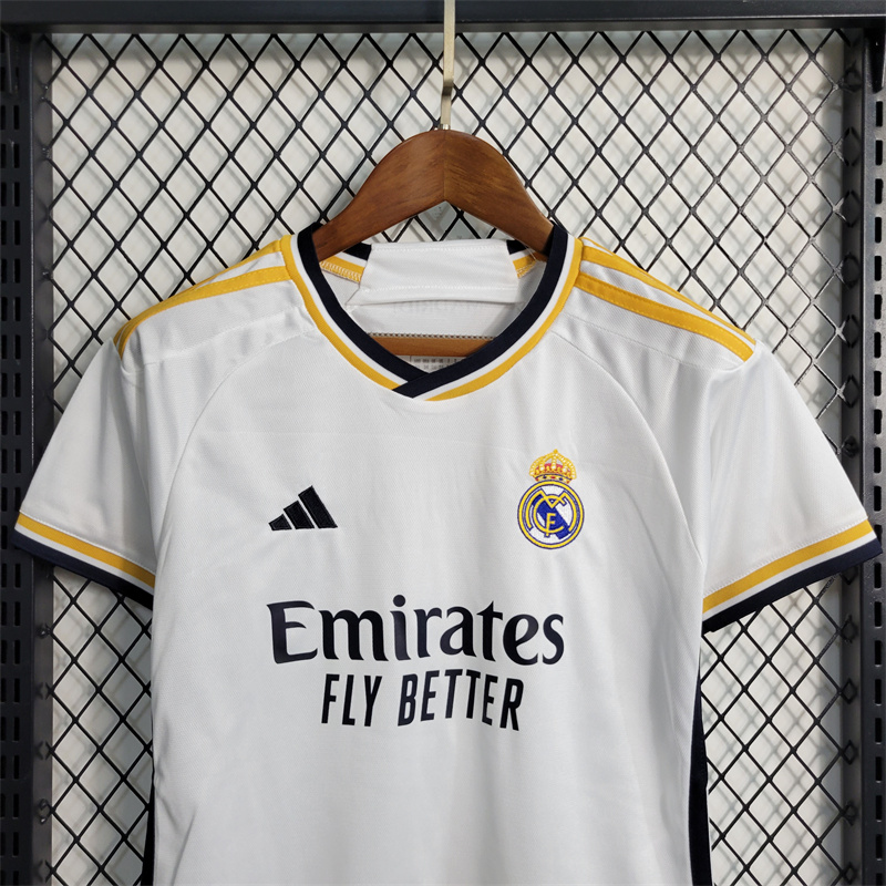 Real Madrid 23/24 Home Kids Kit - SOCCERDEALSHOP