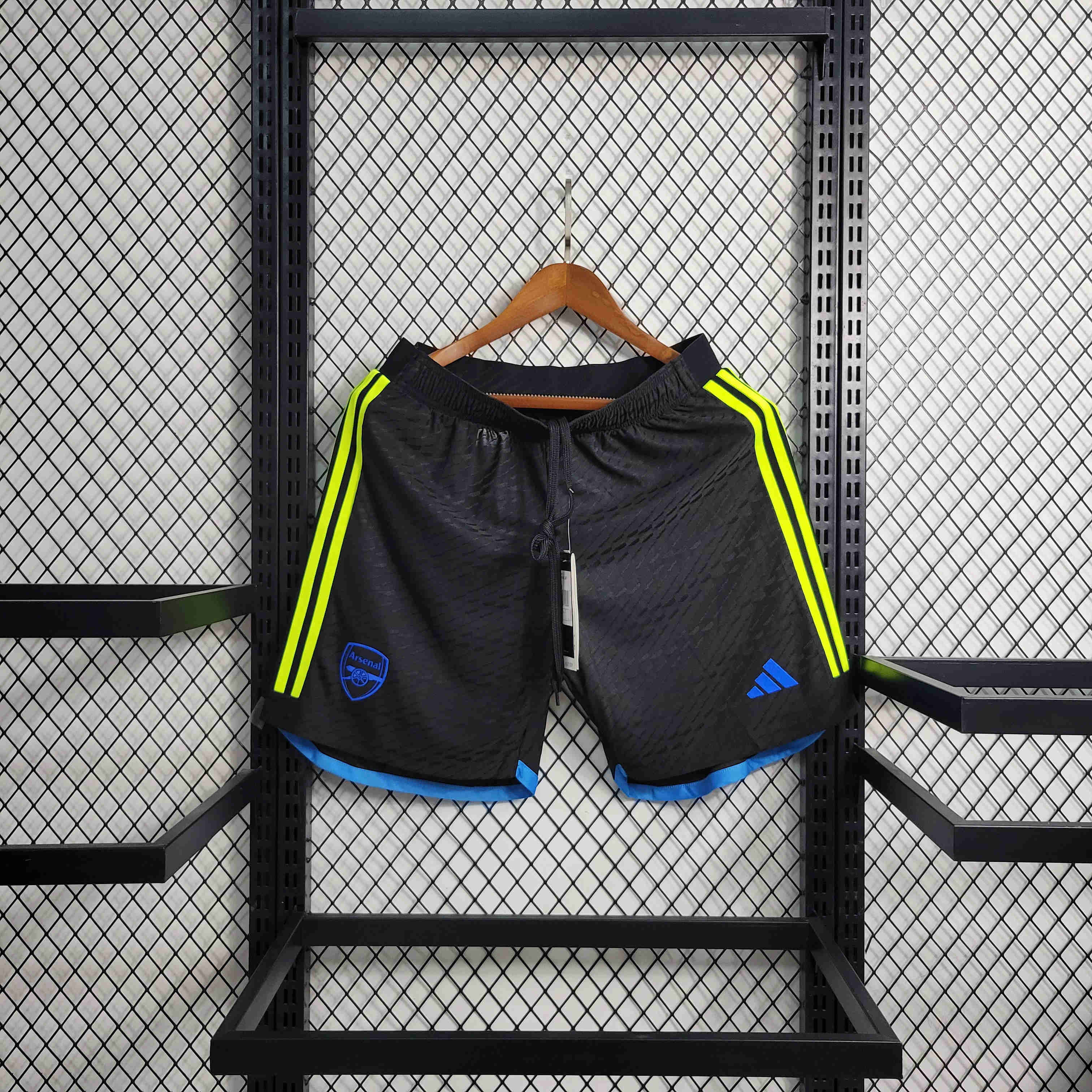 Arsenal 23-24 Black Shorts - Player Version - SOCCERDEALSHOP