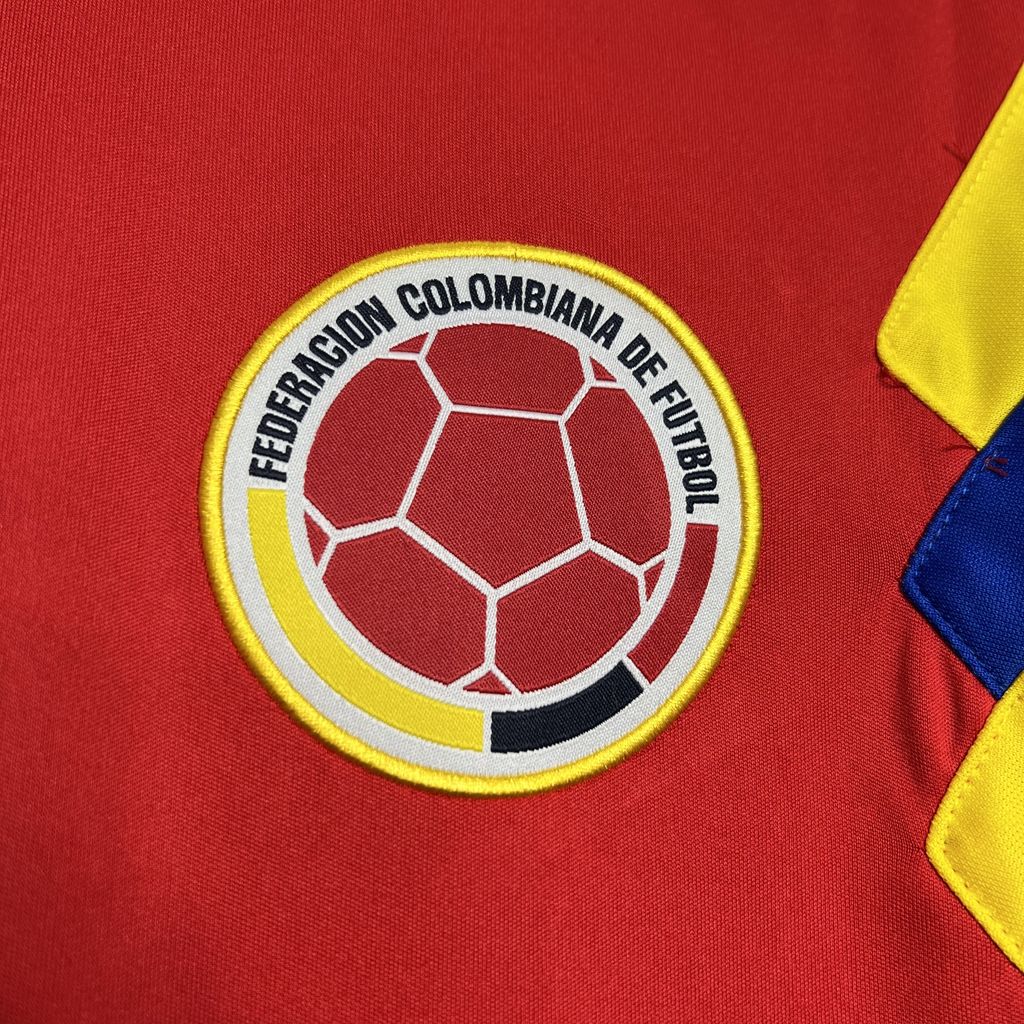 Retro Colombia 1990 Away Jersey - SOCCERDEALSHOP