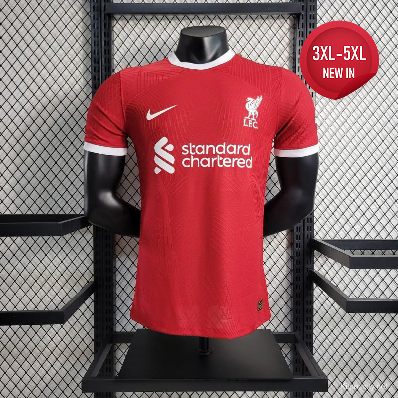 Liverpool 23-24 Home Red Jersey - Player Version - SOCCERDEALSHOP
