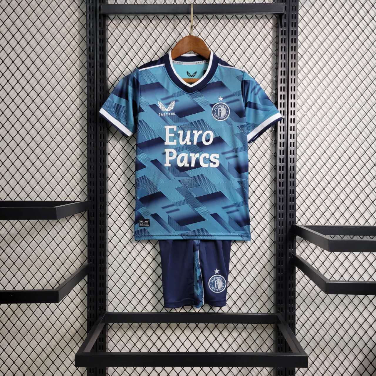 Feyenoord 23-24 Away Stadium Kids Kit - SOCCERDEALSHOP