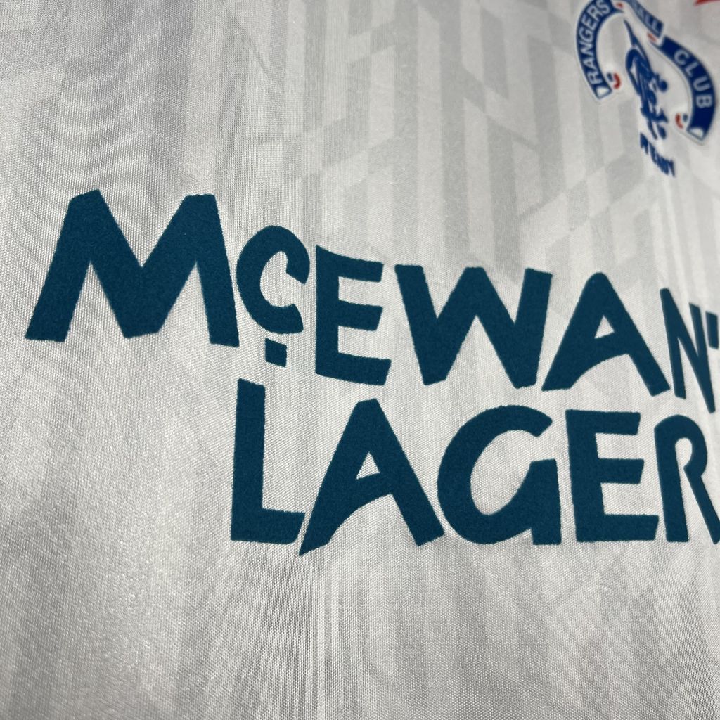 Retro Glasgow Rangers 1990-92 Away Jersey - SOCCERDEALSHOP