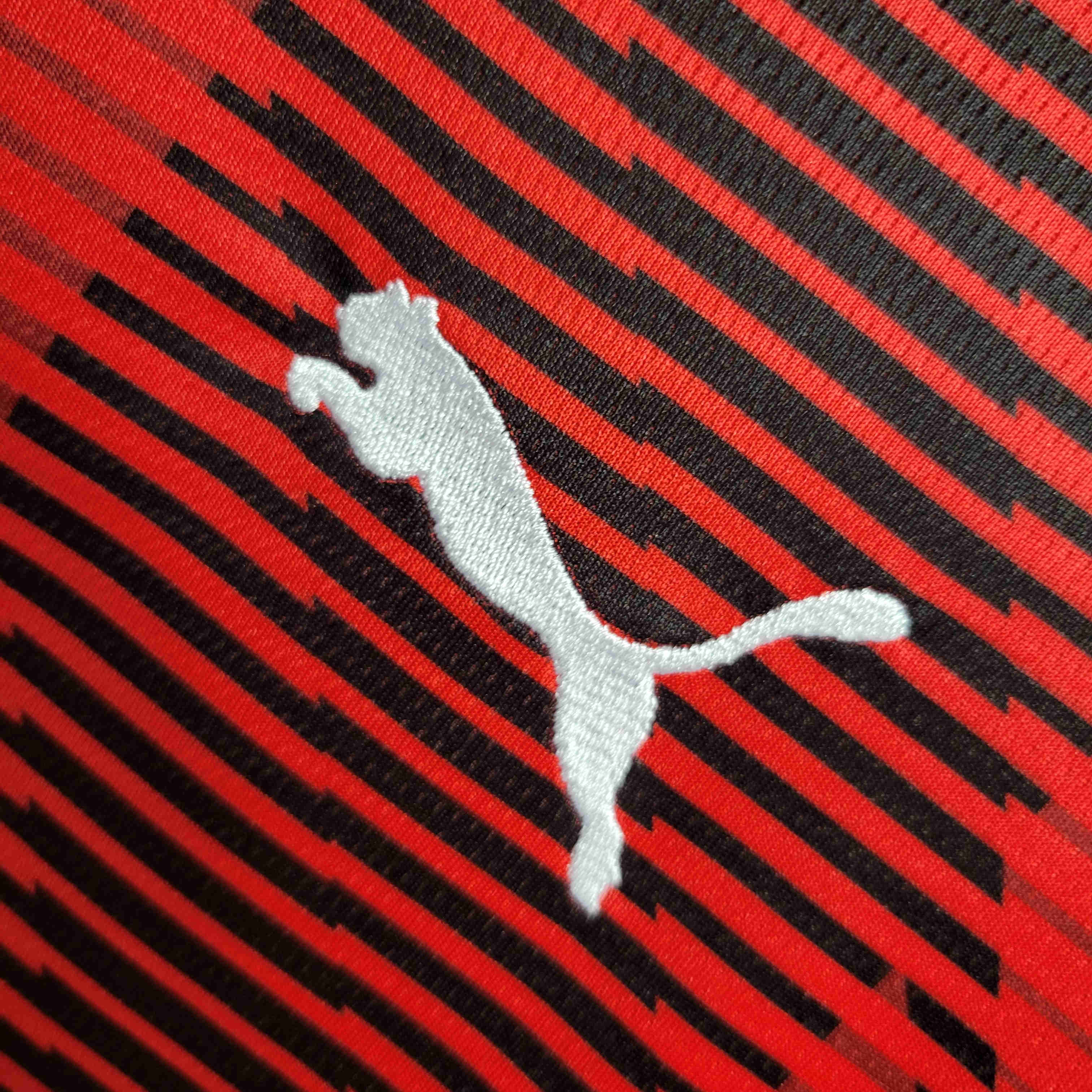 23/24 AC Milan Home Long Sleeve Jersey - Fans Version - SOCCERDEALSHOP