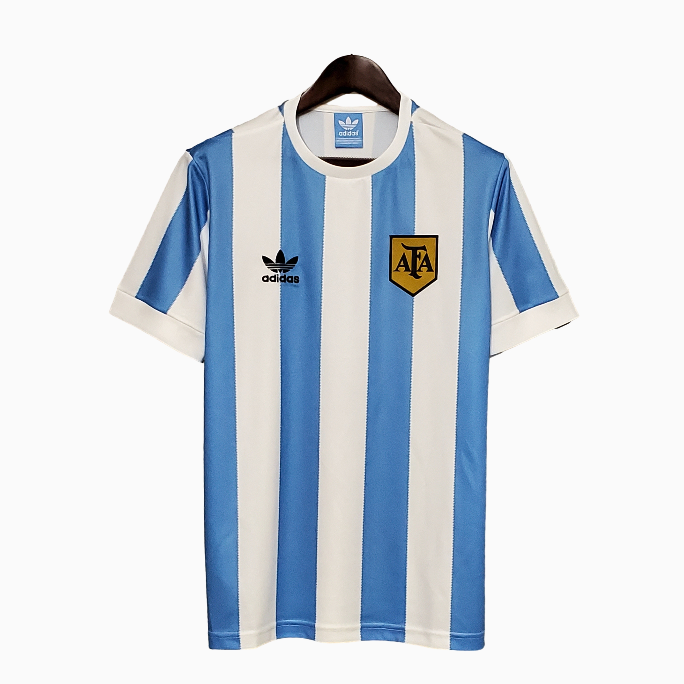 Retro Argentina 1978 Home Stadium Jersey - SOCCERDEALSHOP