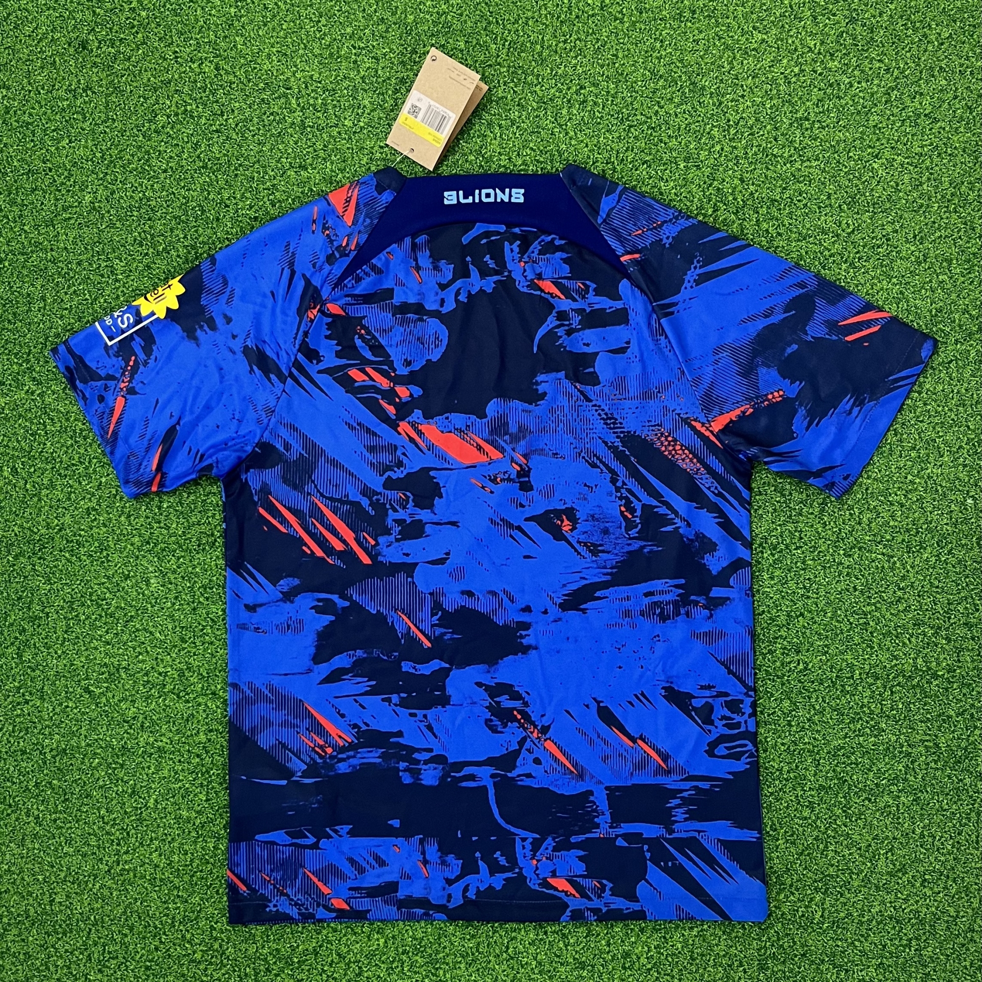 England 2023 Blue 150th Anniversary Jersey - Fans Version - SOCCERDEALSHOP