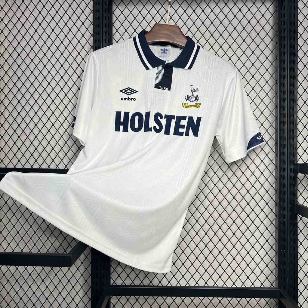 Retro Tottenham Hotspur 1991-93 Home Stadium Jersey - SOCCERDEALSHOP