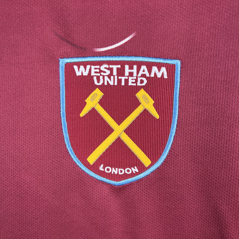 West Ham United 23-24 Home Stadium Jersey - Fans Version - SOCCERDEALSHOP