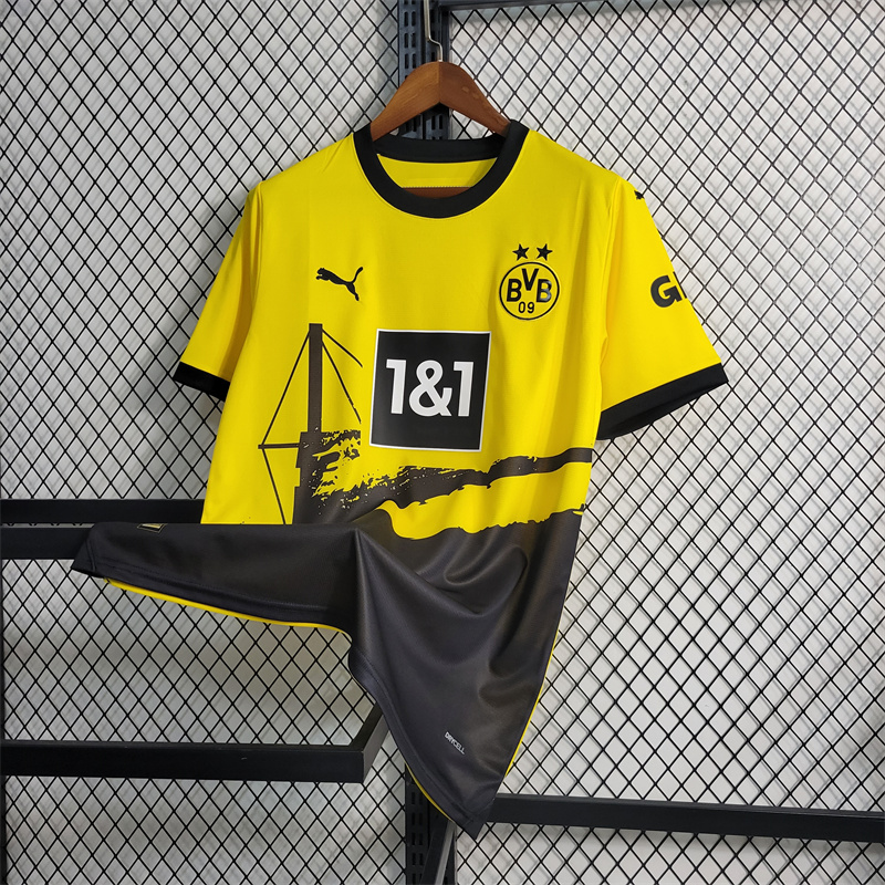 23/24 Dortmund Home Stadium Jersey - Fans Version - SOCCERDEALSHOP