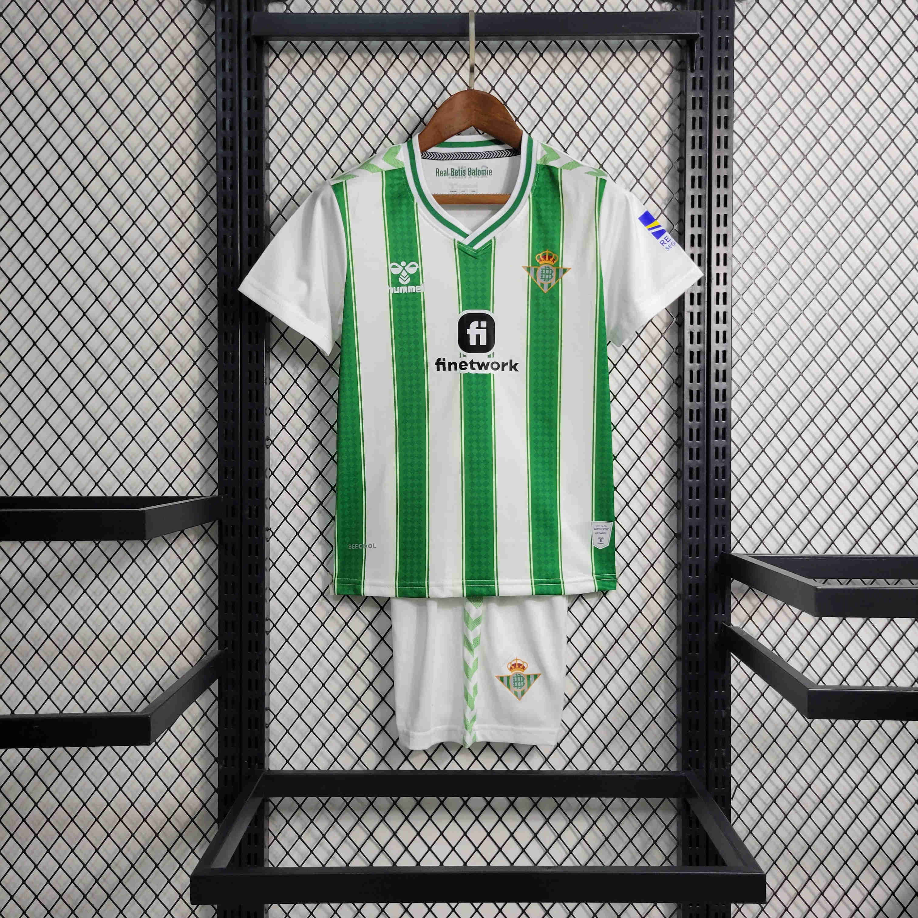 Real Betis 23-24 Home Kids Kit - SOCCERDEALSHOP