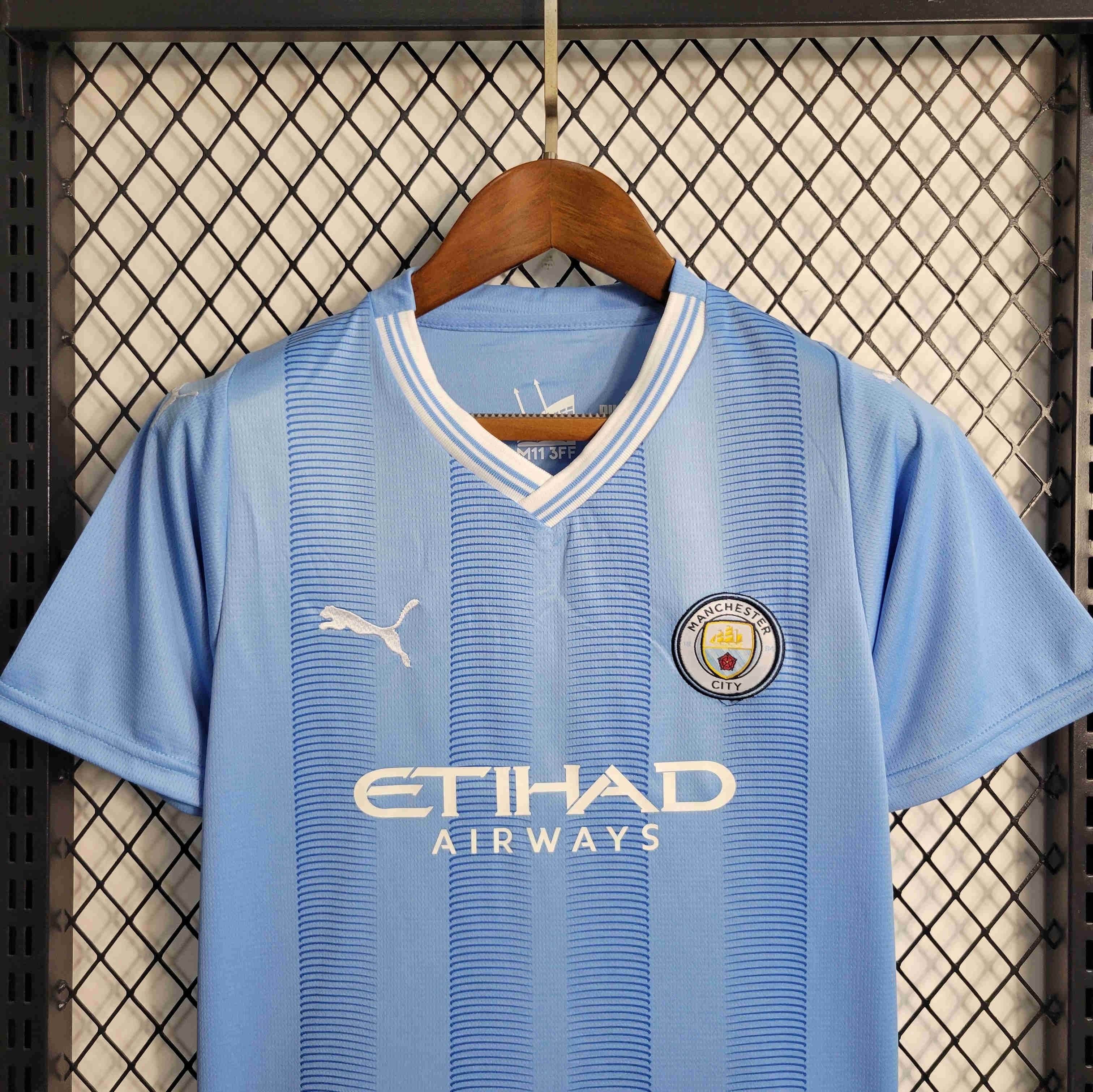 Manchester City 23/24 Home Kids Kit Jersey - SOCCERDEALSHOP