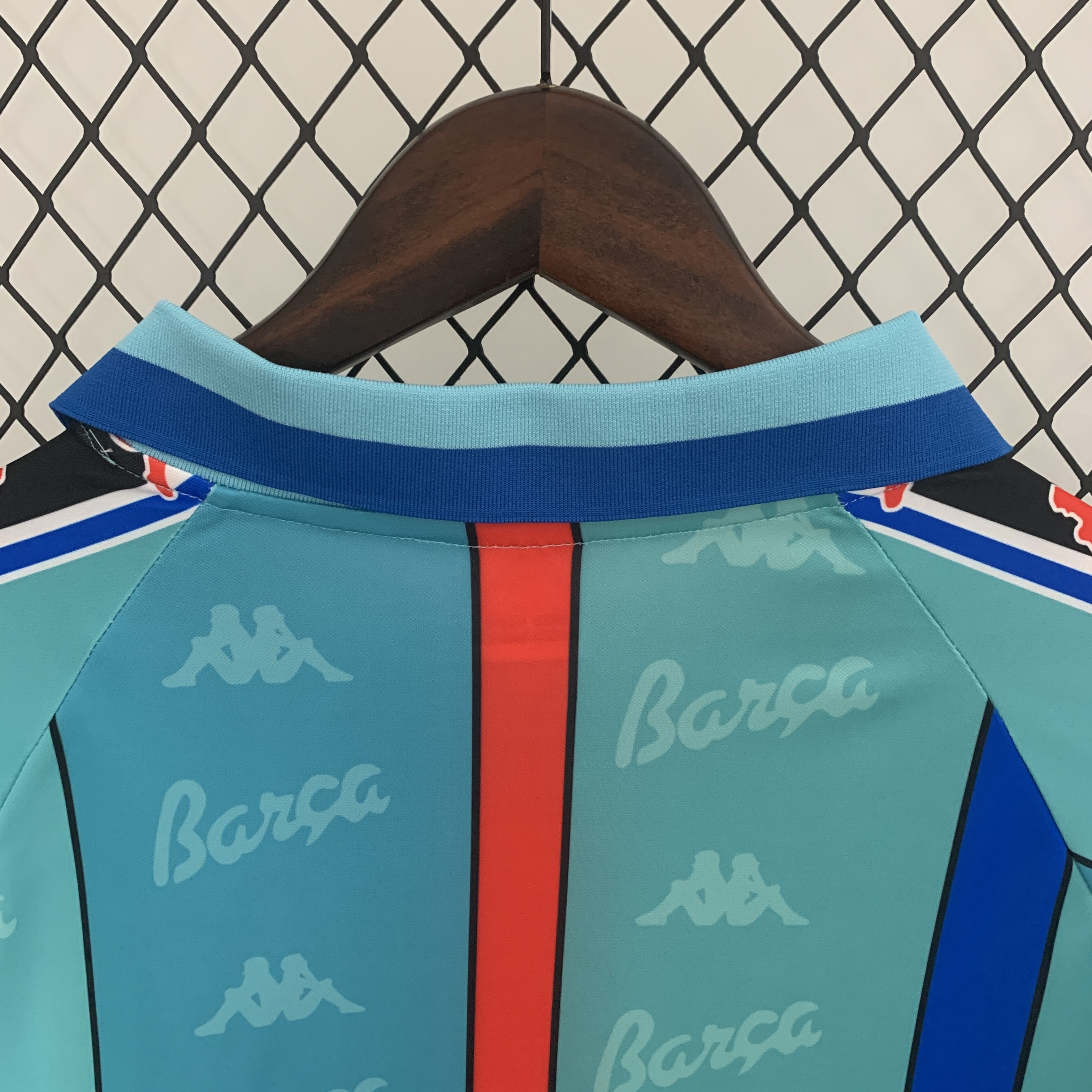 B.A.R.S.A Retro 96-97 Away Stadium Long Sleeve Jersey - SOCCERDEALSHOP