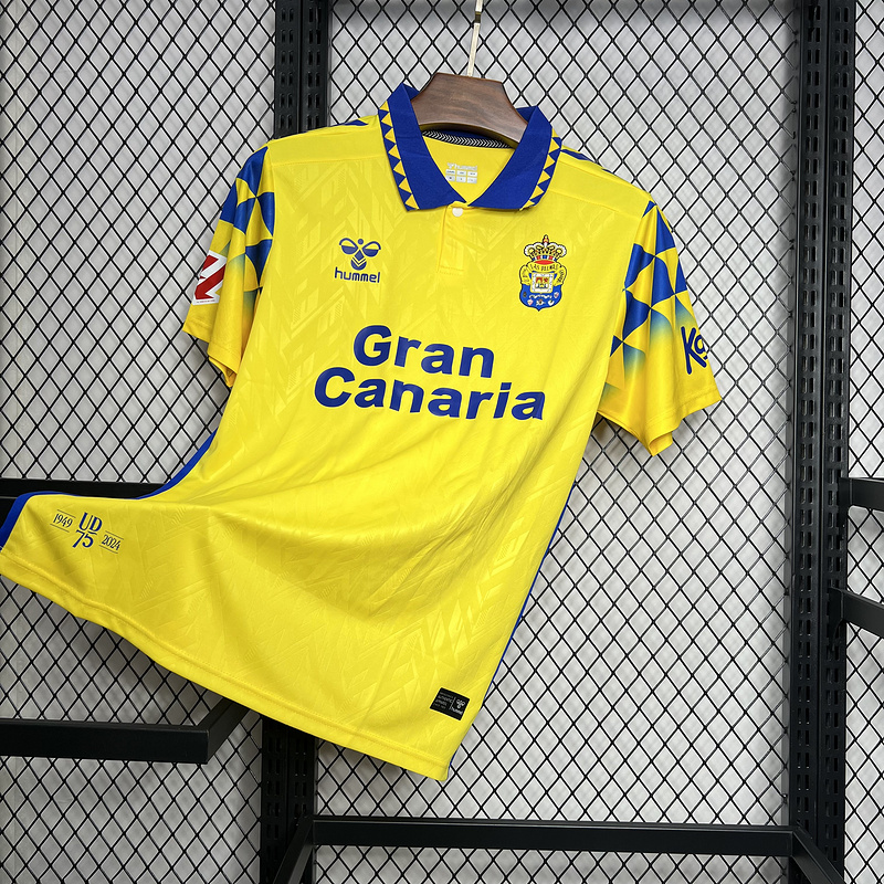Las Palmas 24-25 Home Stadium Jersey - Fans Version - SOCCERDEALSHOP