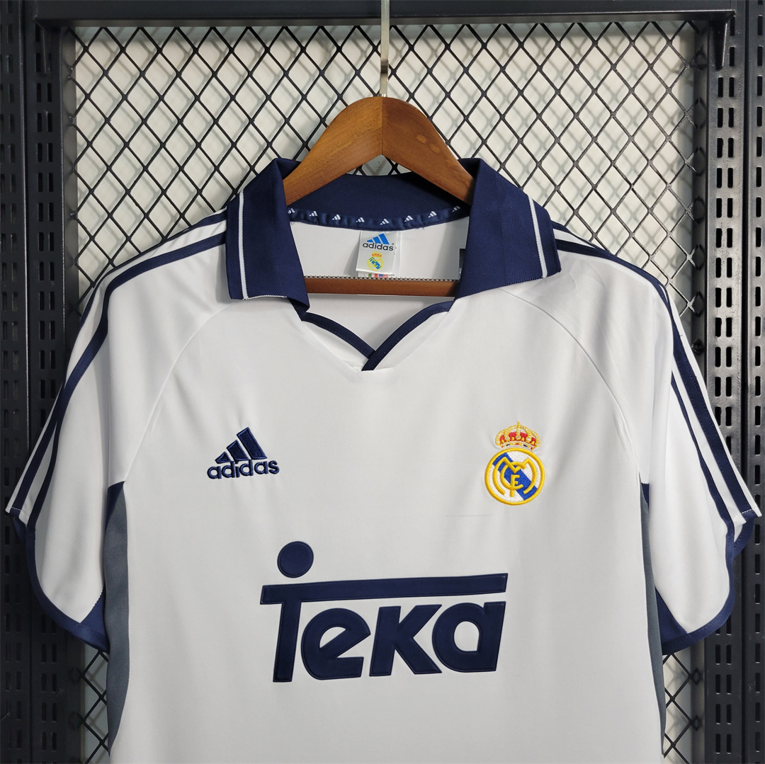 Retro Real Madrid 00-01 Home Stadium Jersey - SOCCERDEALSHOP